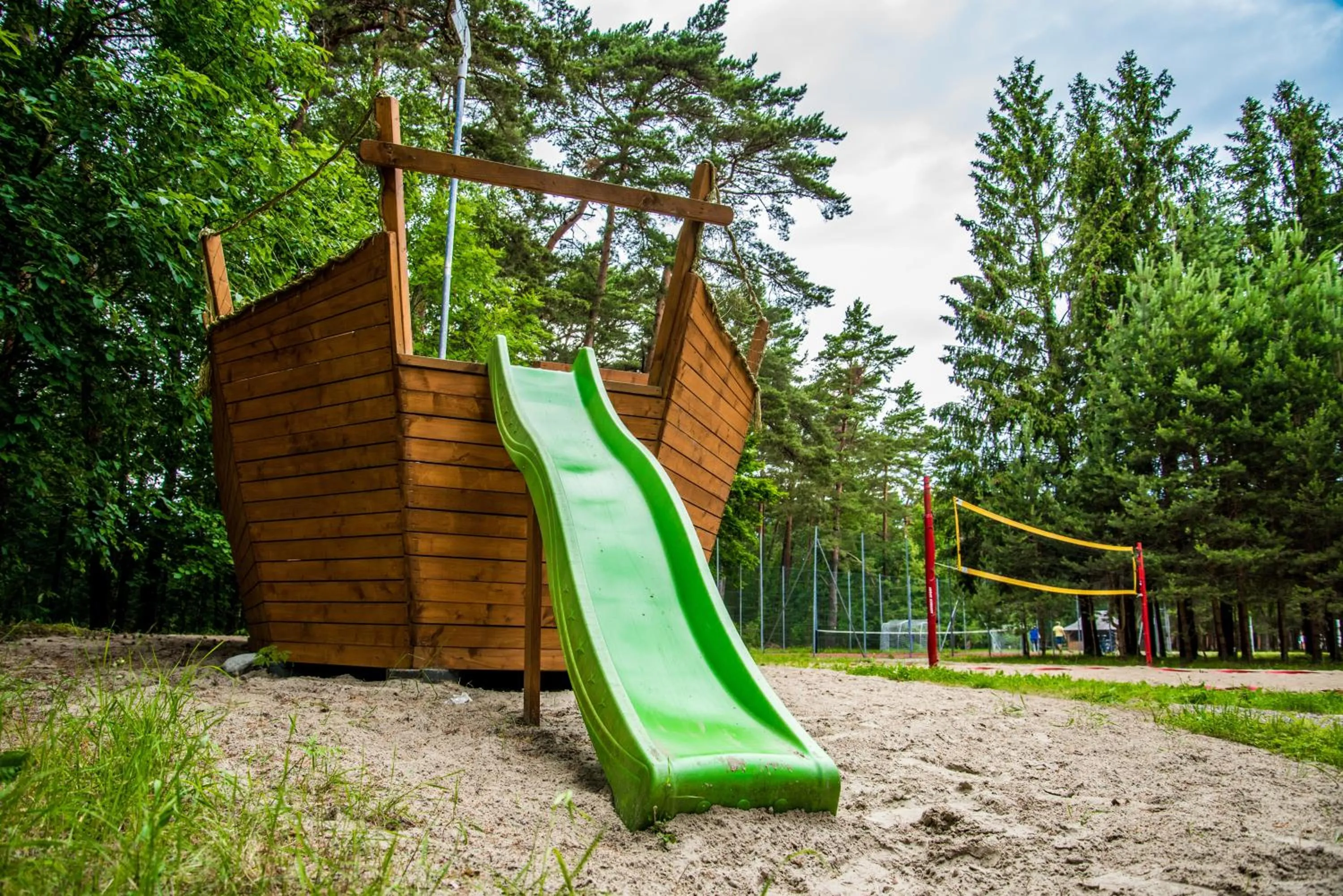 Children play ground in Hotel Palanga Camping