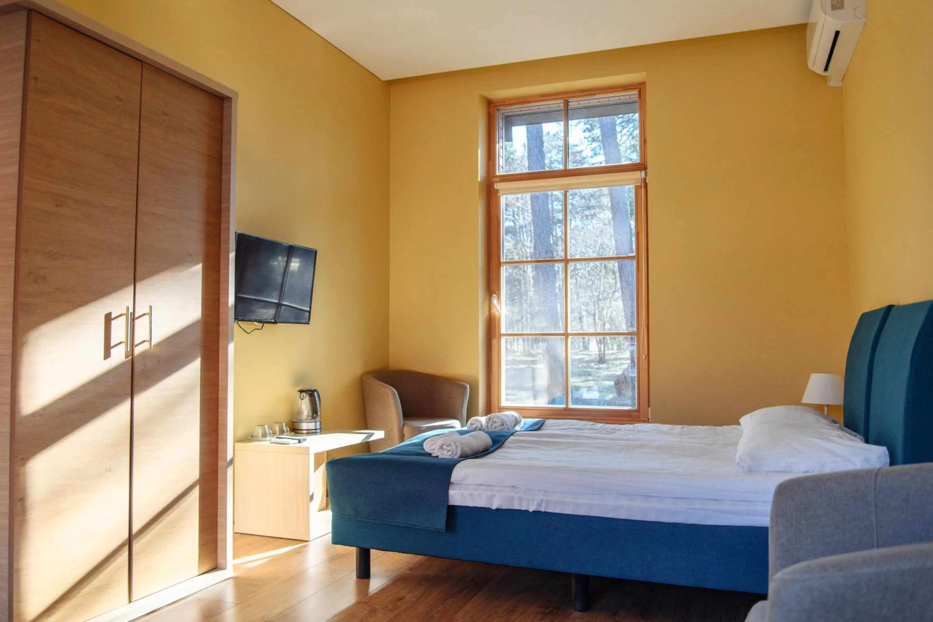 Photo of the whole room, Bed in Hotel Palanga Camping