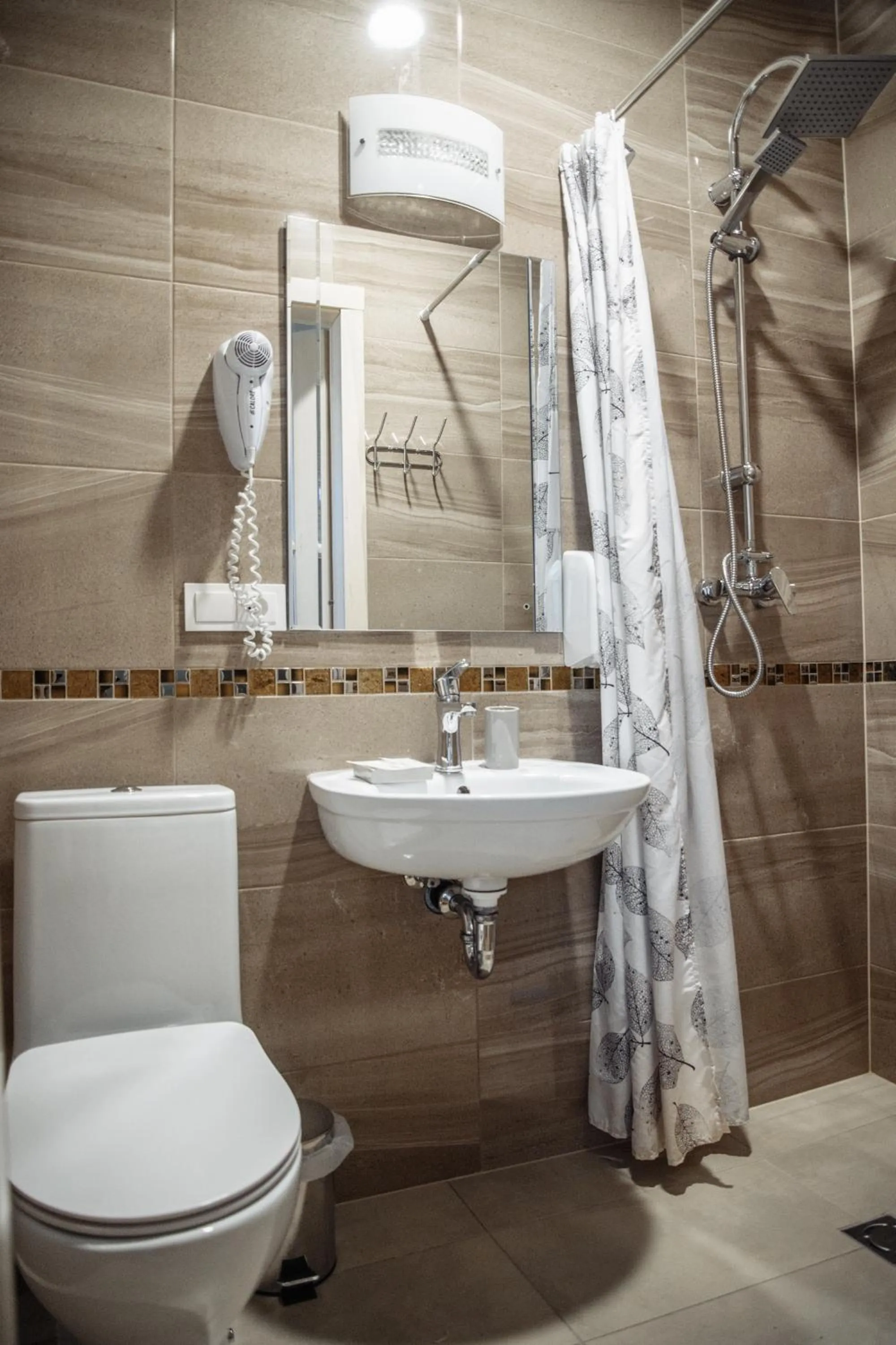 Bathroom in Hotel Palanga Camping