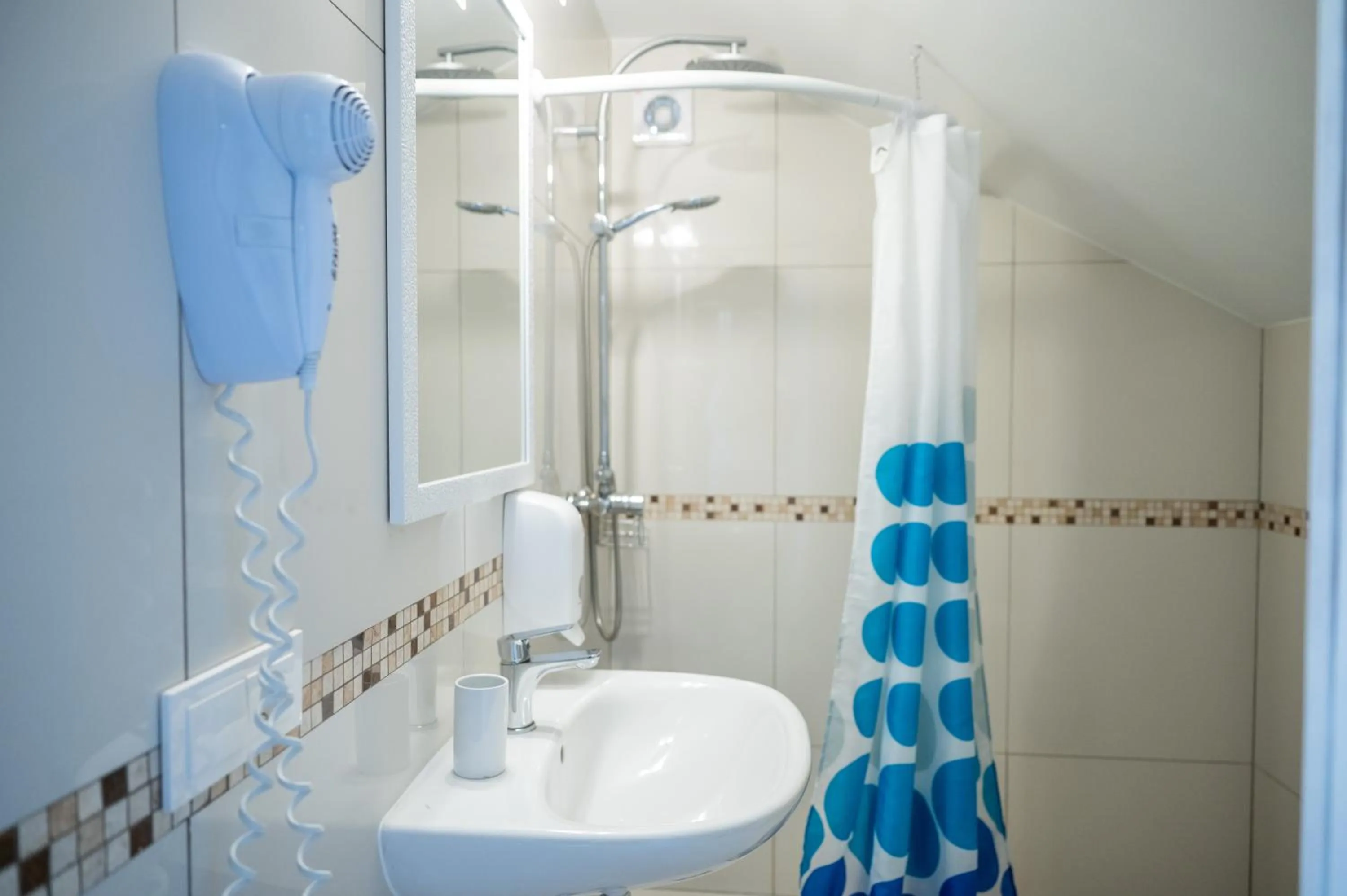 Bathroom in Hotel Palanga Camping