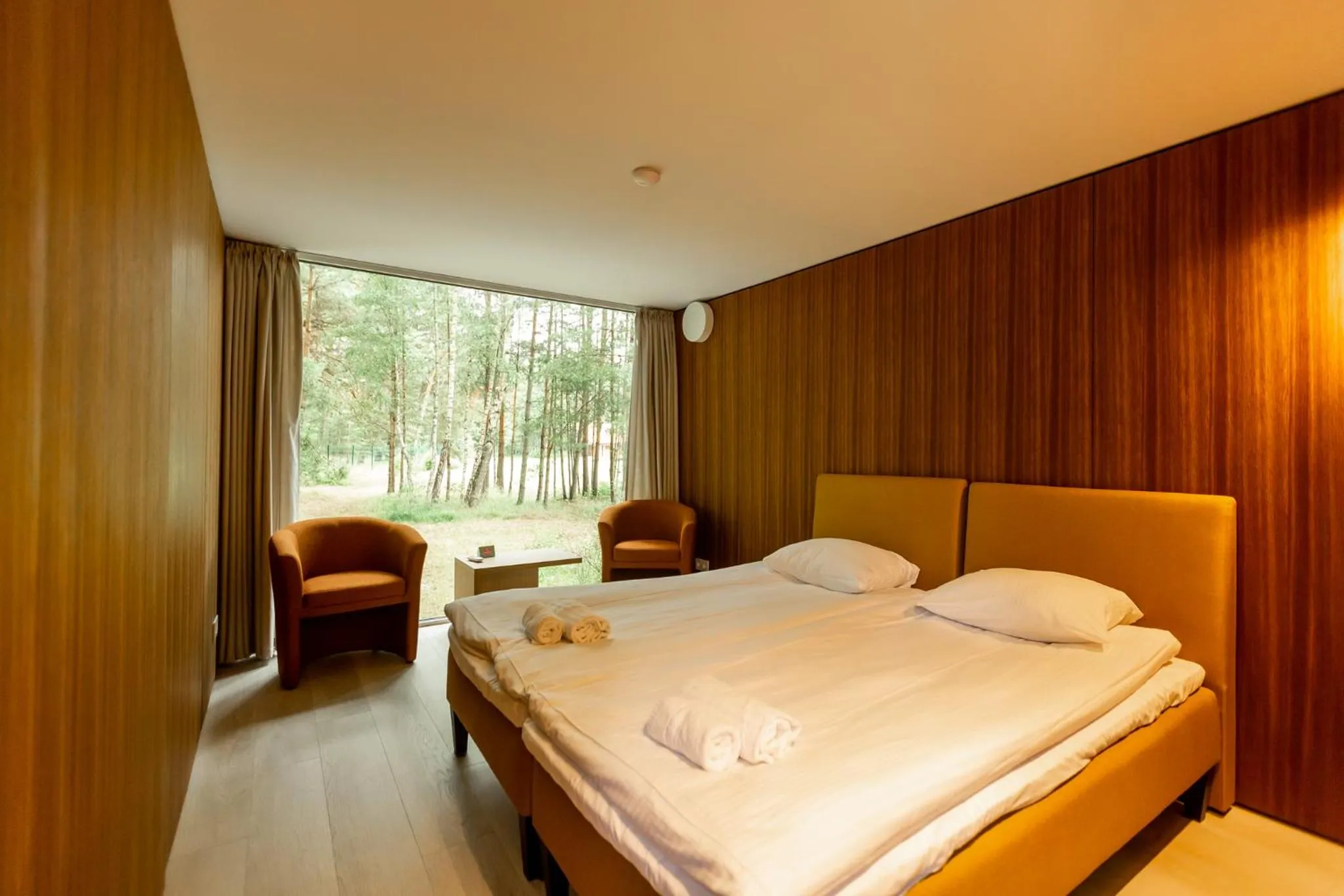 Bedroom, Bed in Hotel Palanga Camping