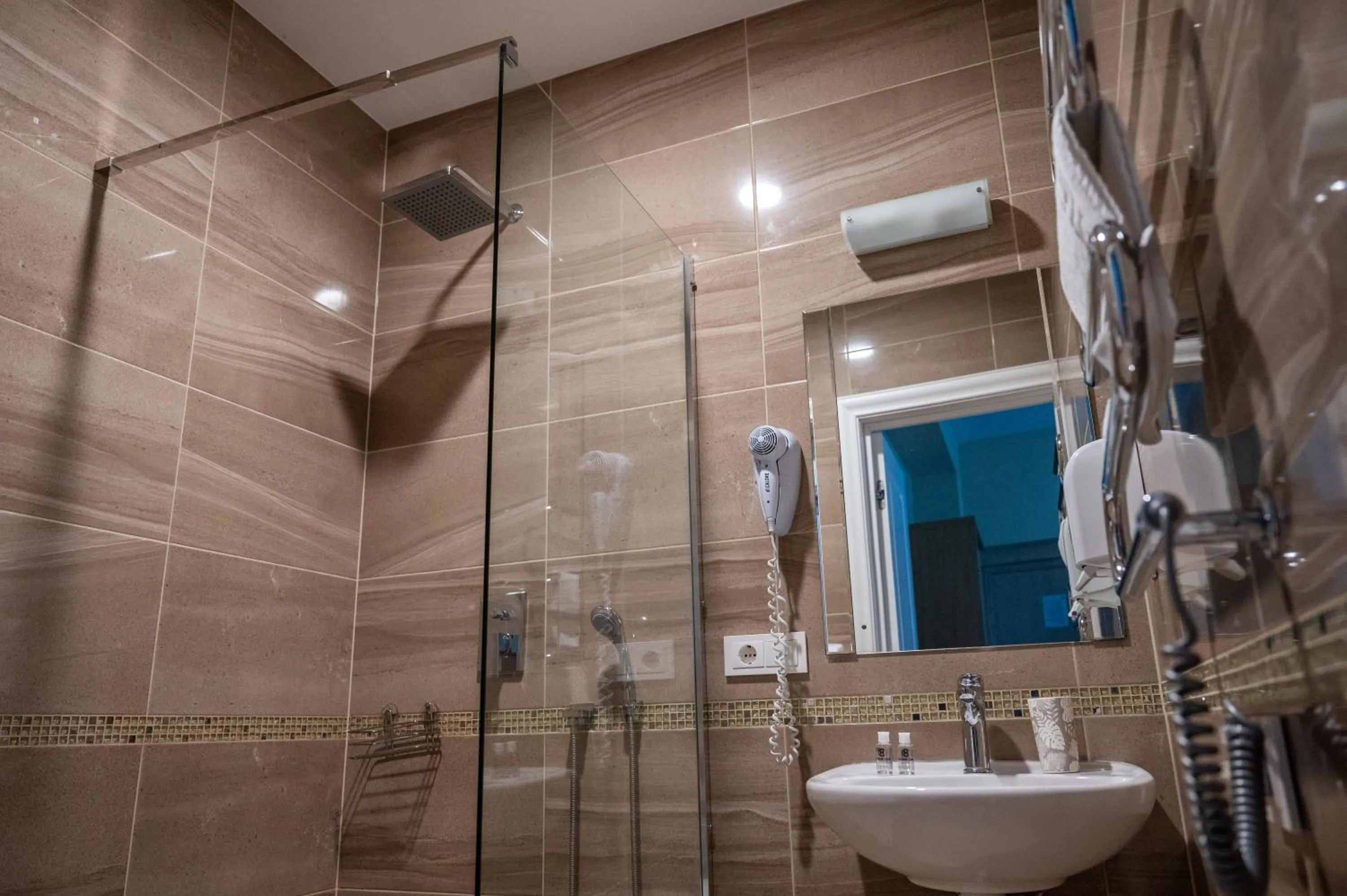 Shower in Hotel Palanga Camping