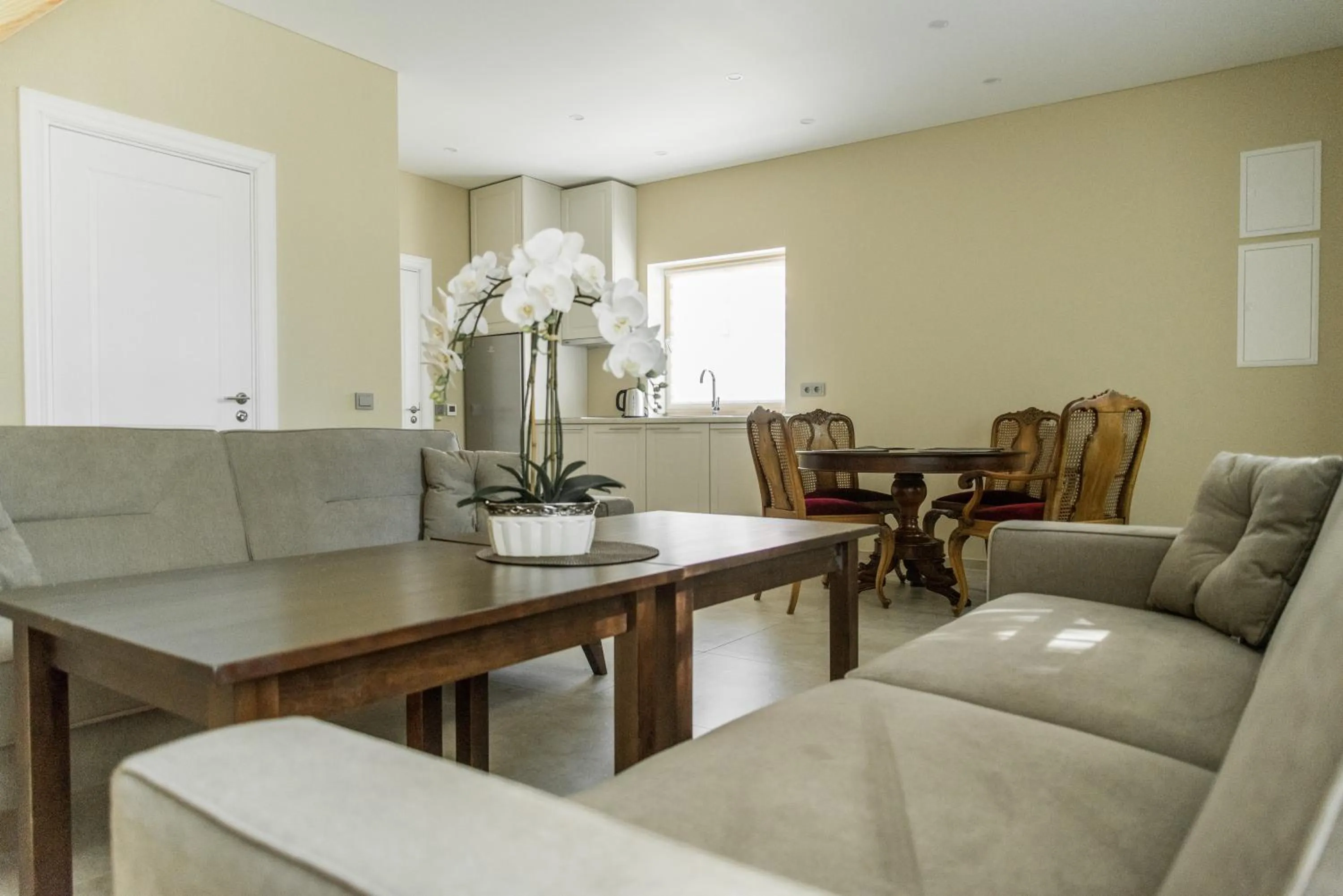 Living room in Hotel Palanga Camping