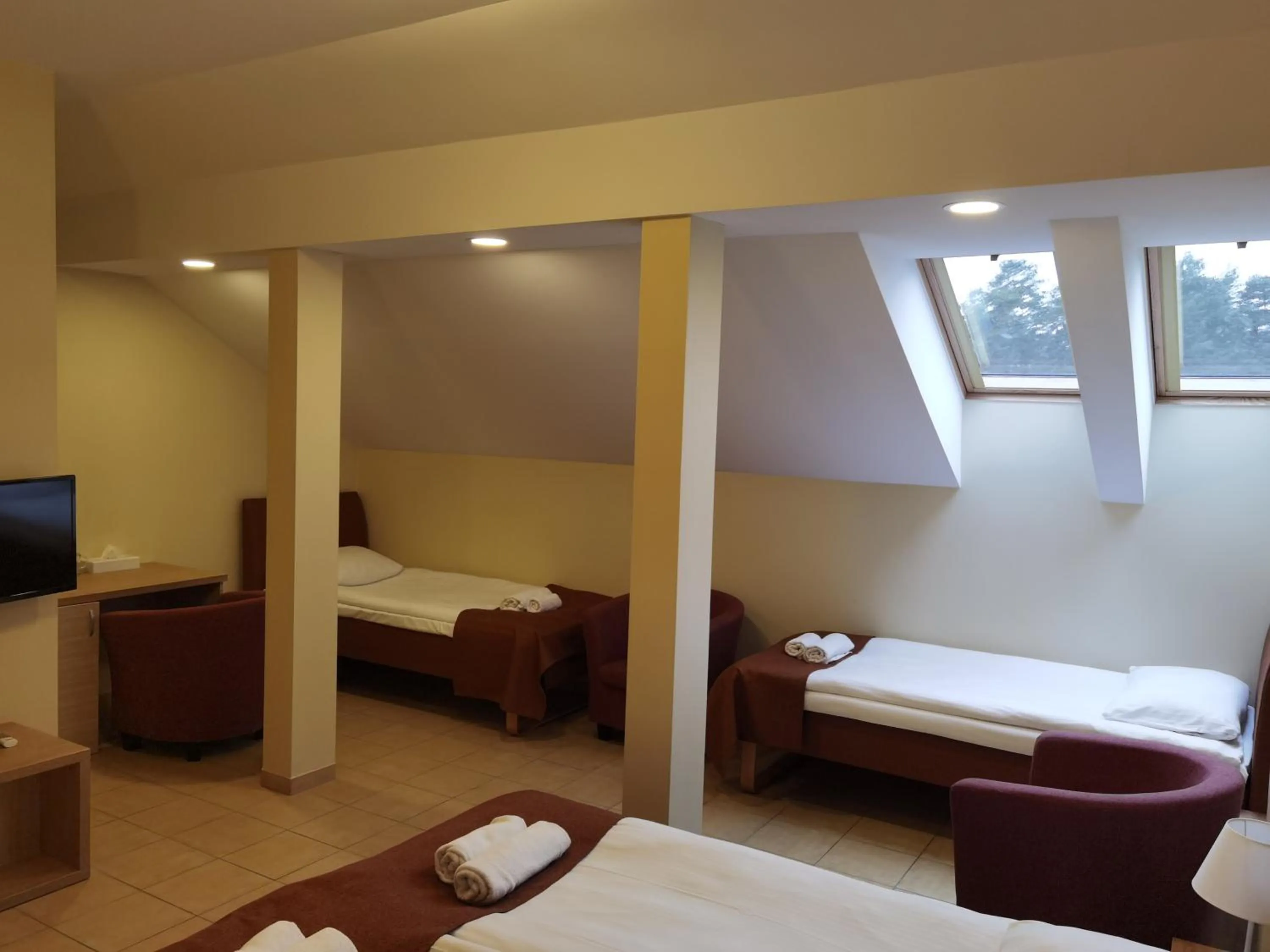 Photo of the whole room, Bed in Hotel Palanga Camping