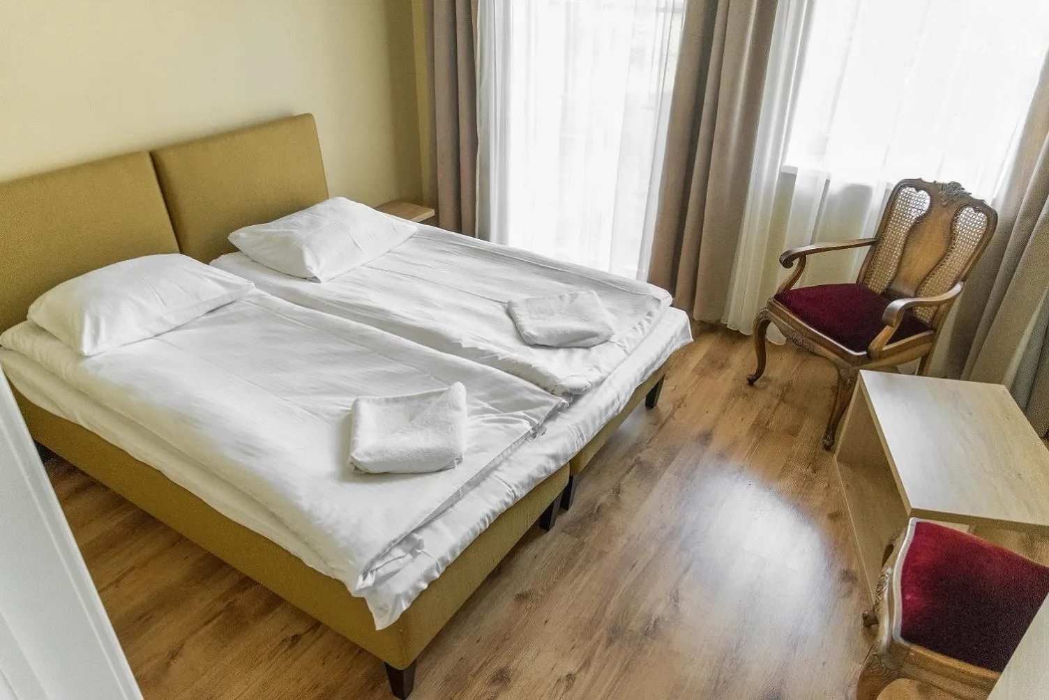 Photo of the whole room, Bed in Hotel Palanga Camping