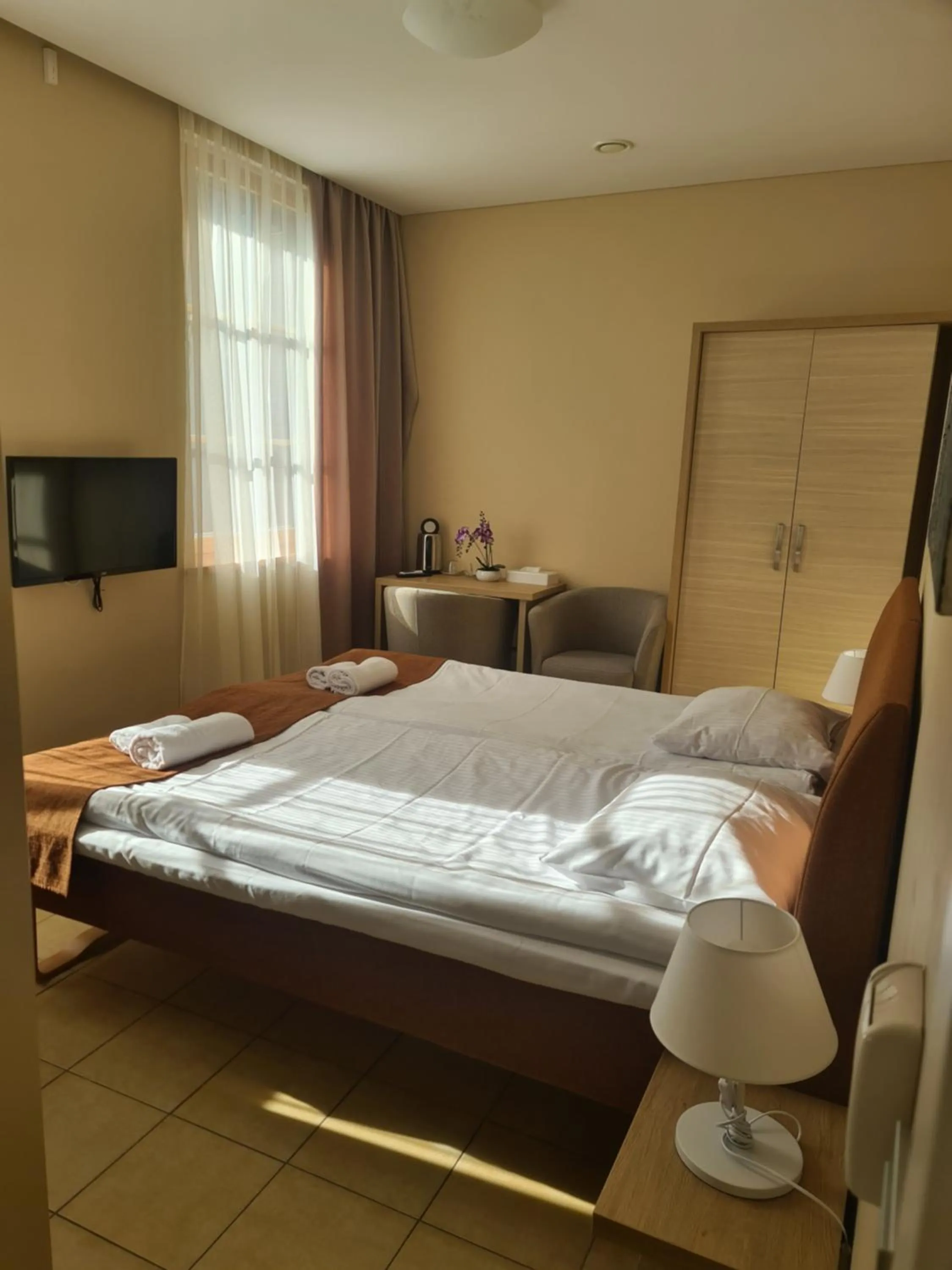 Photo of the whole room, Bed in Hotel Palanga Camping