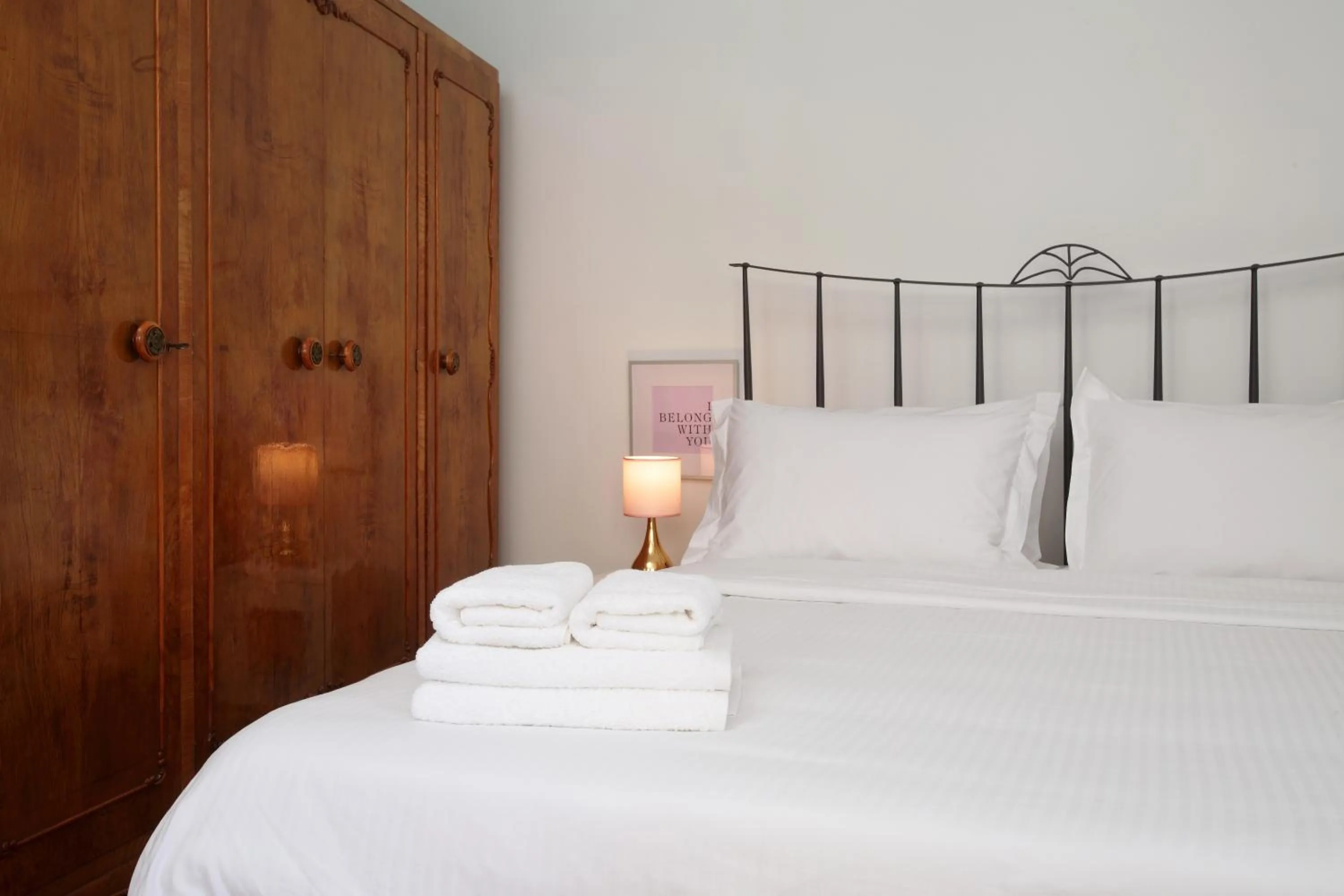 Bedroom, Bed in Live in Athens, THISEIO Historic House