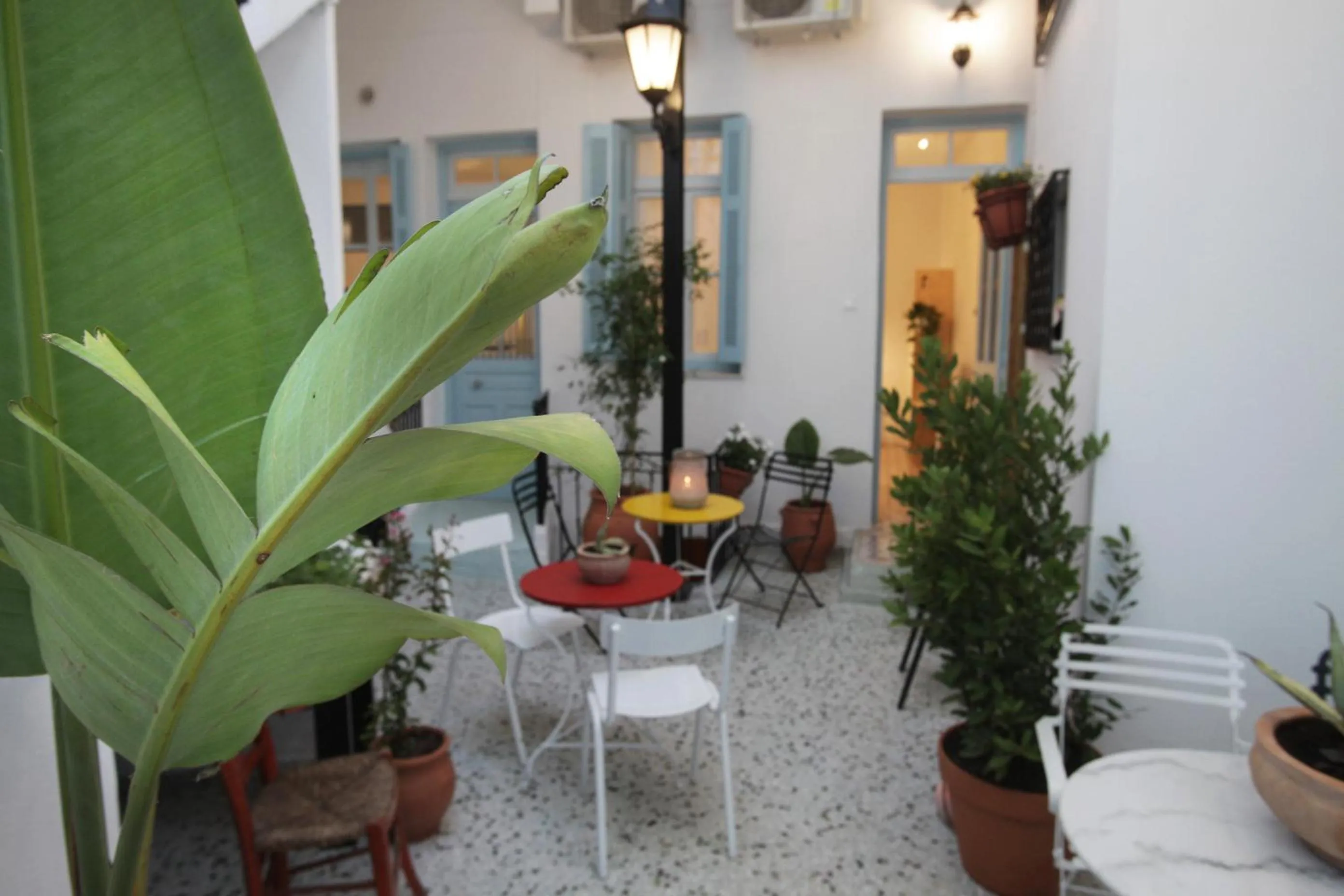 Patio in Live in Athens, THISEIO Historic House