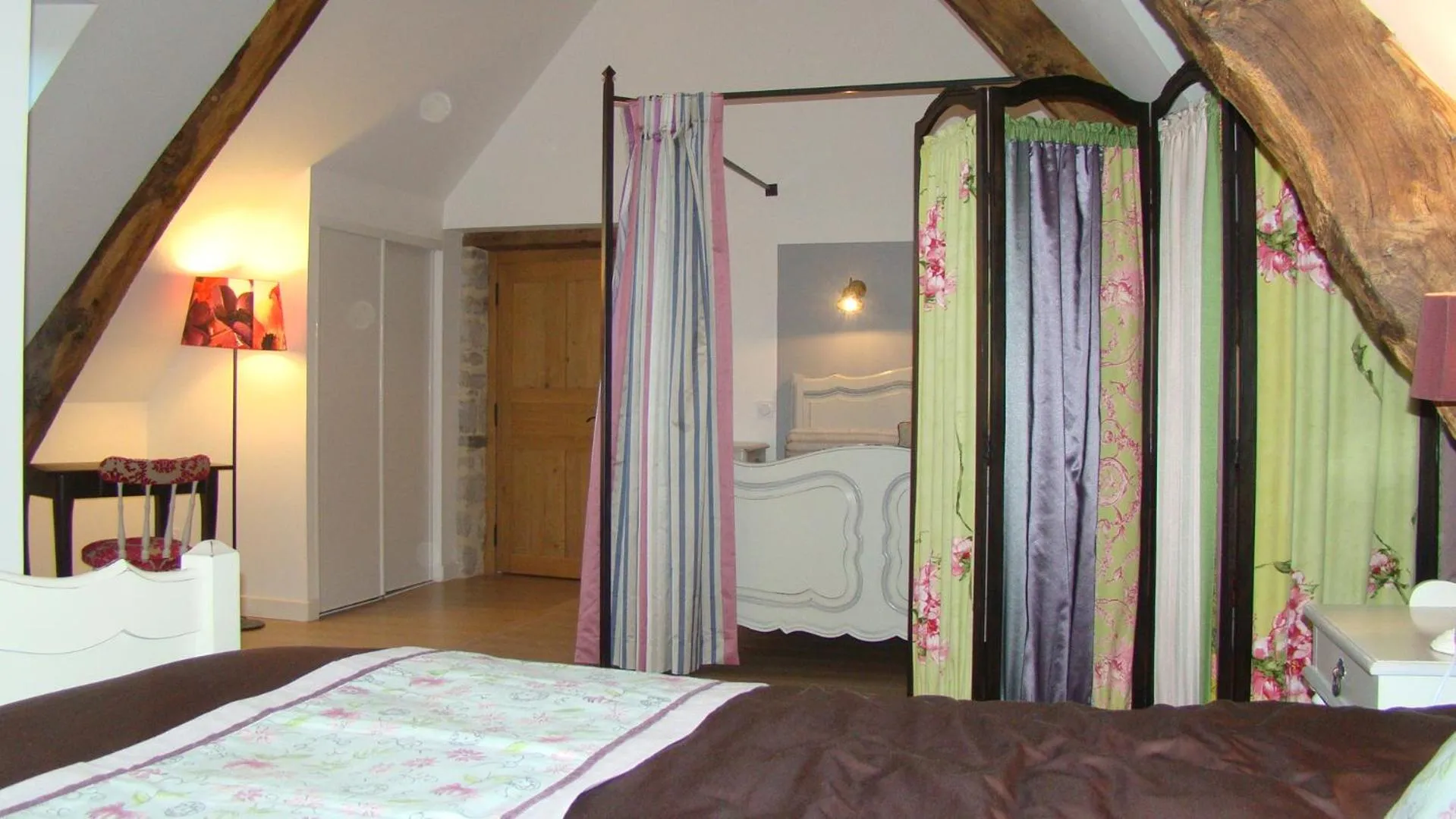Bed in Manoir de la Ville Marie