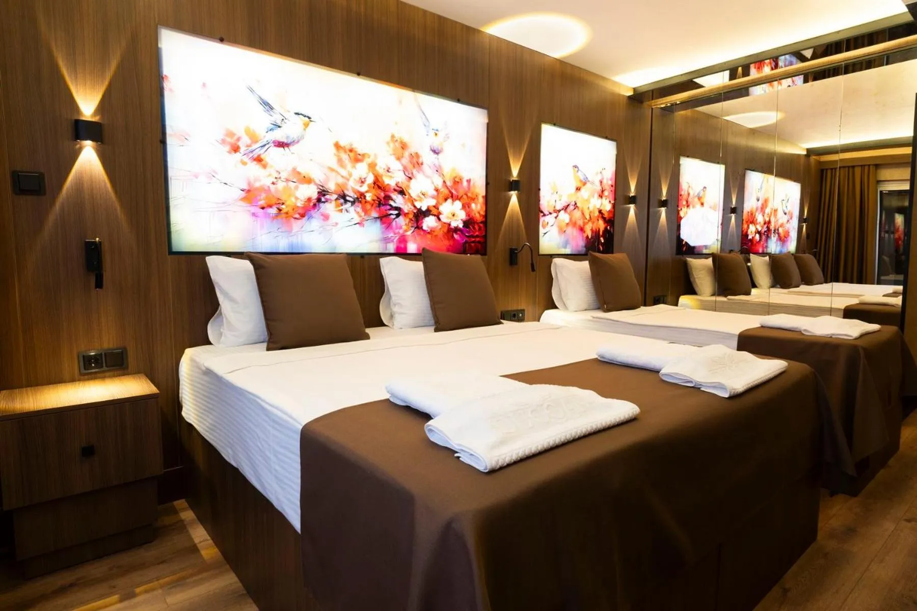 Bed in duqqan deluxe hotel