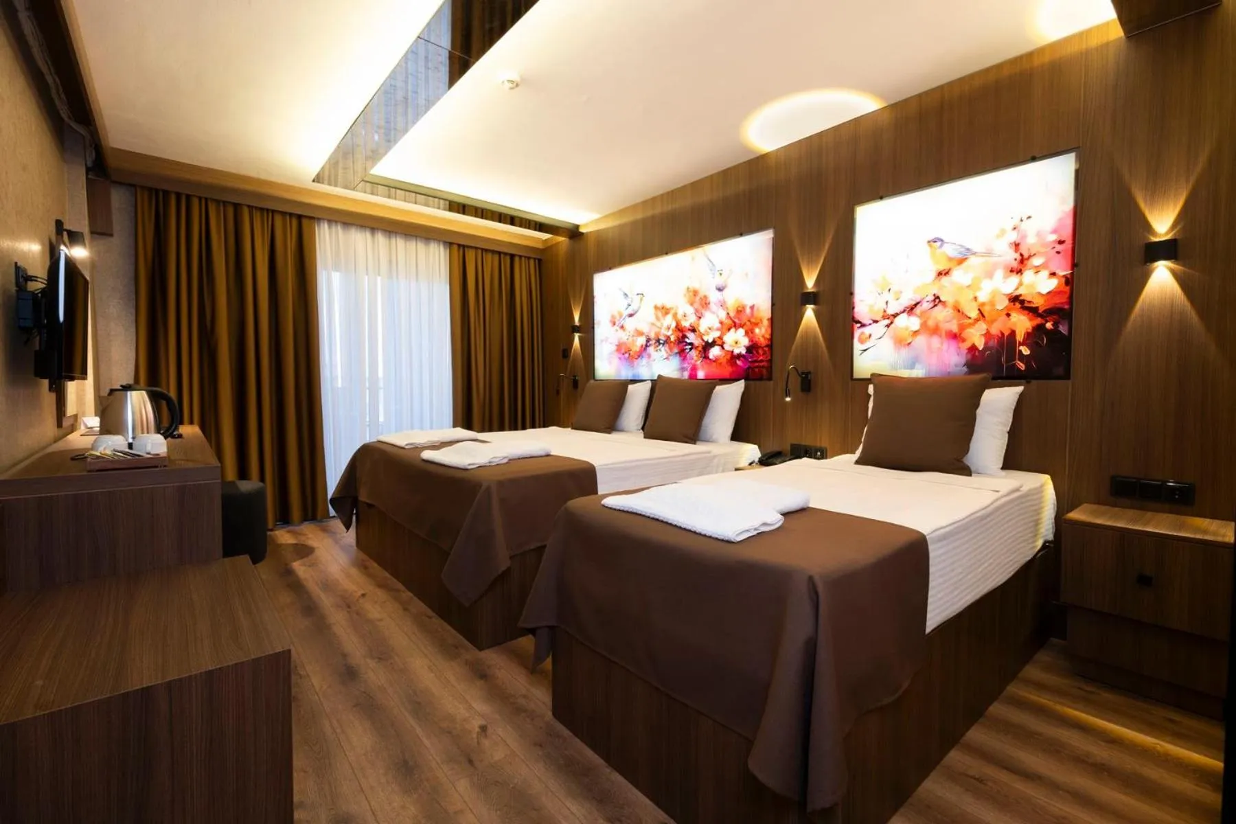 Bed in duqqan deluxe hotel