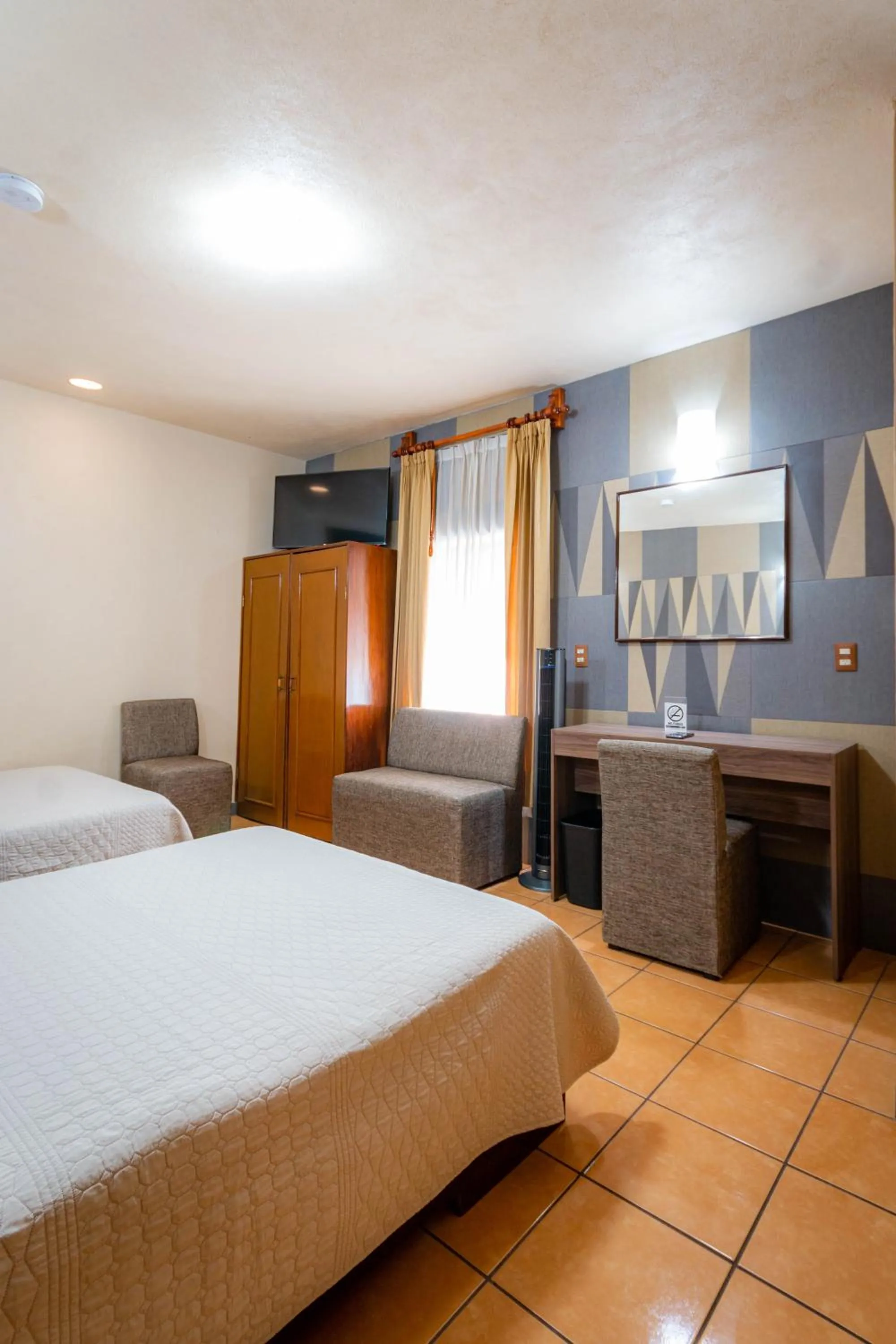 Bed in Hotel Estefania