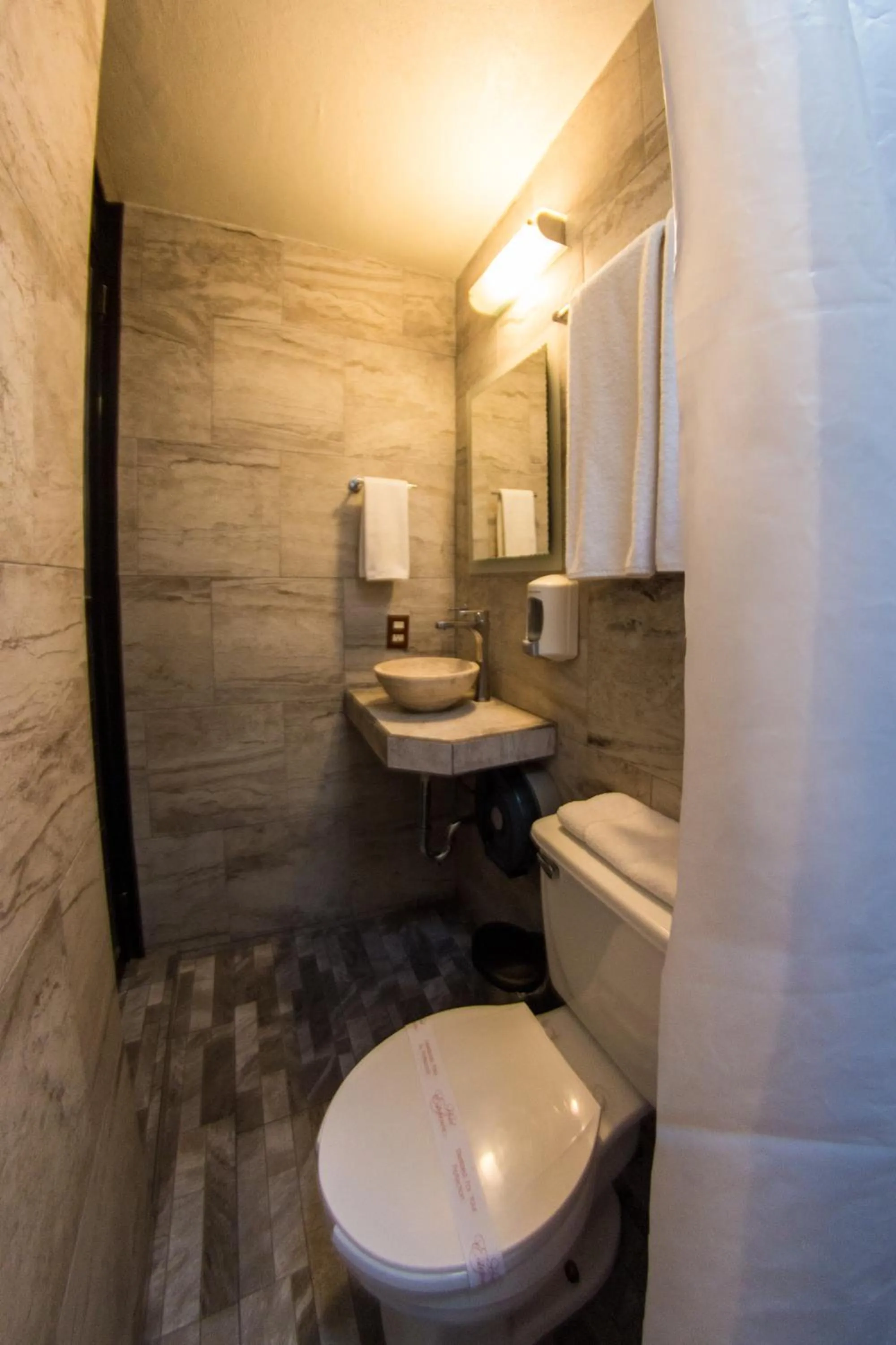 Shower in Hotel Estefania