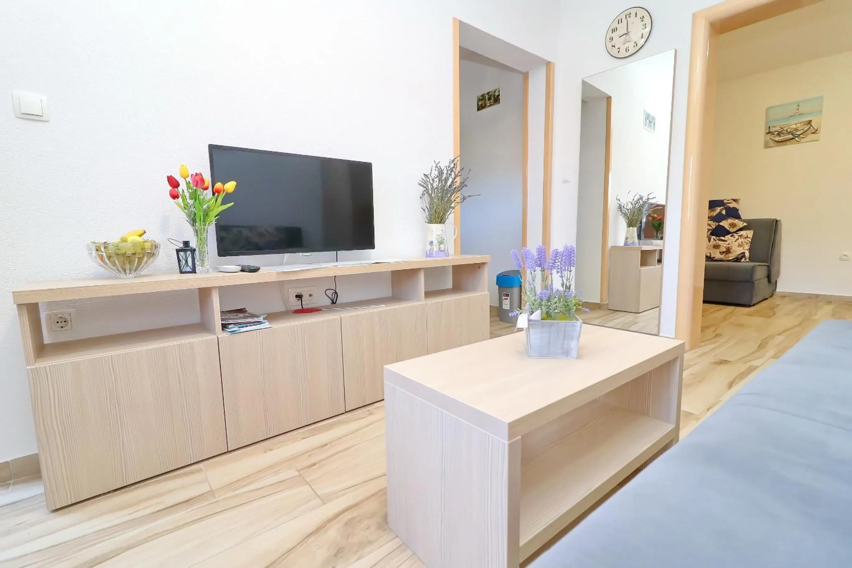 Living room in Seaside Apartments Hrkać