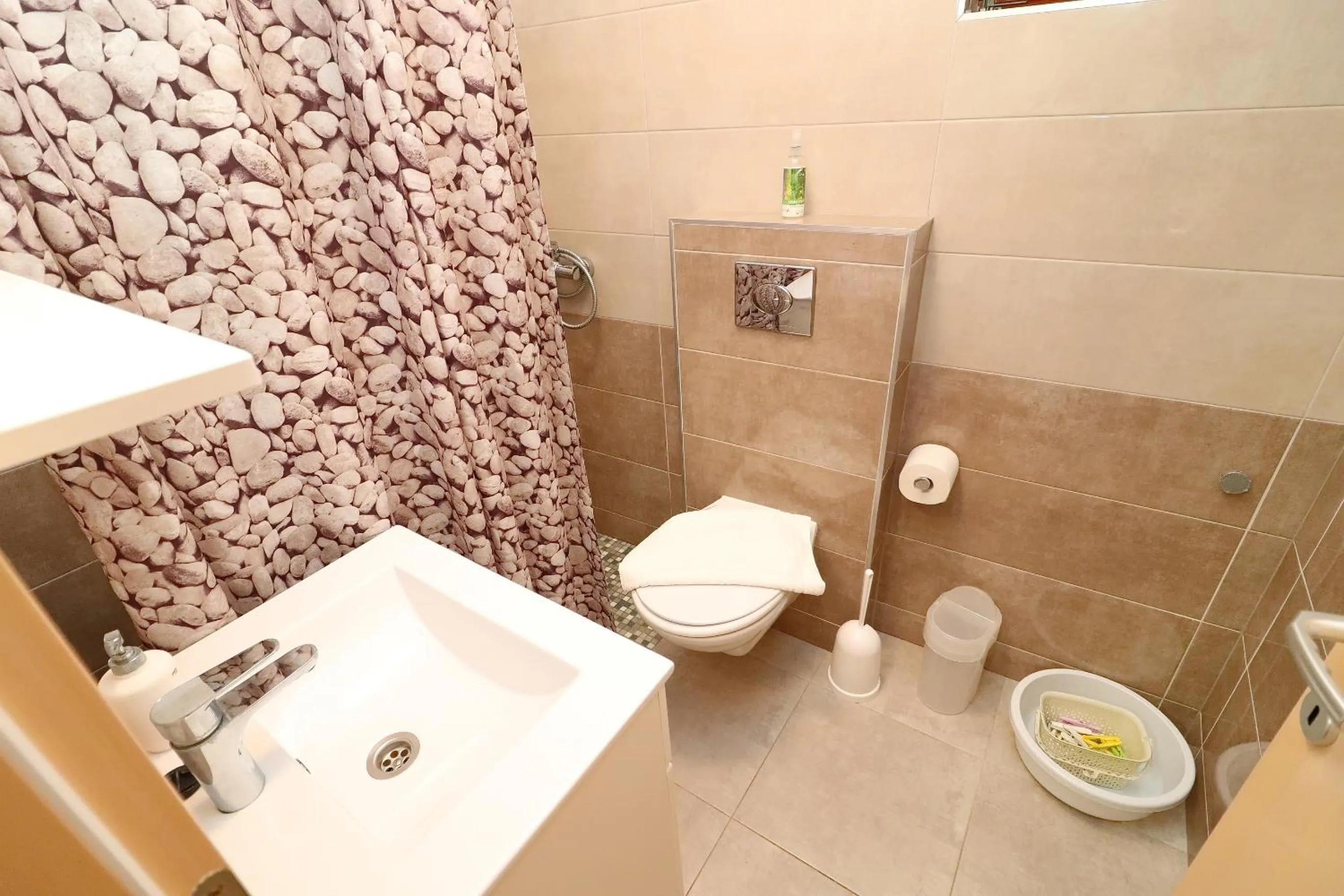 Bathroom in Seaside Apartments Hrkać