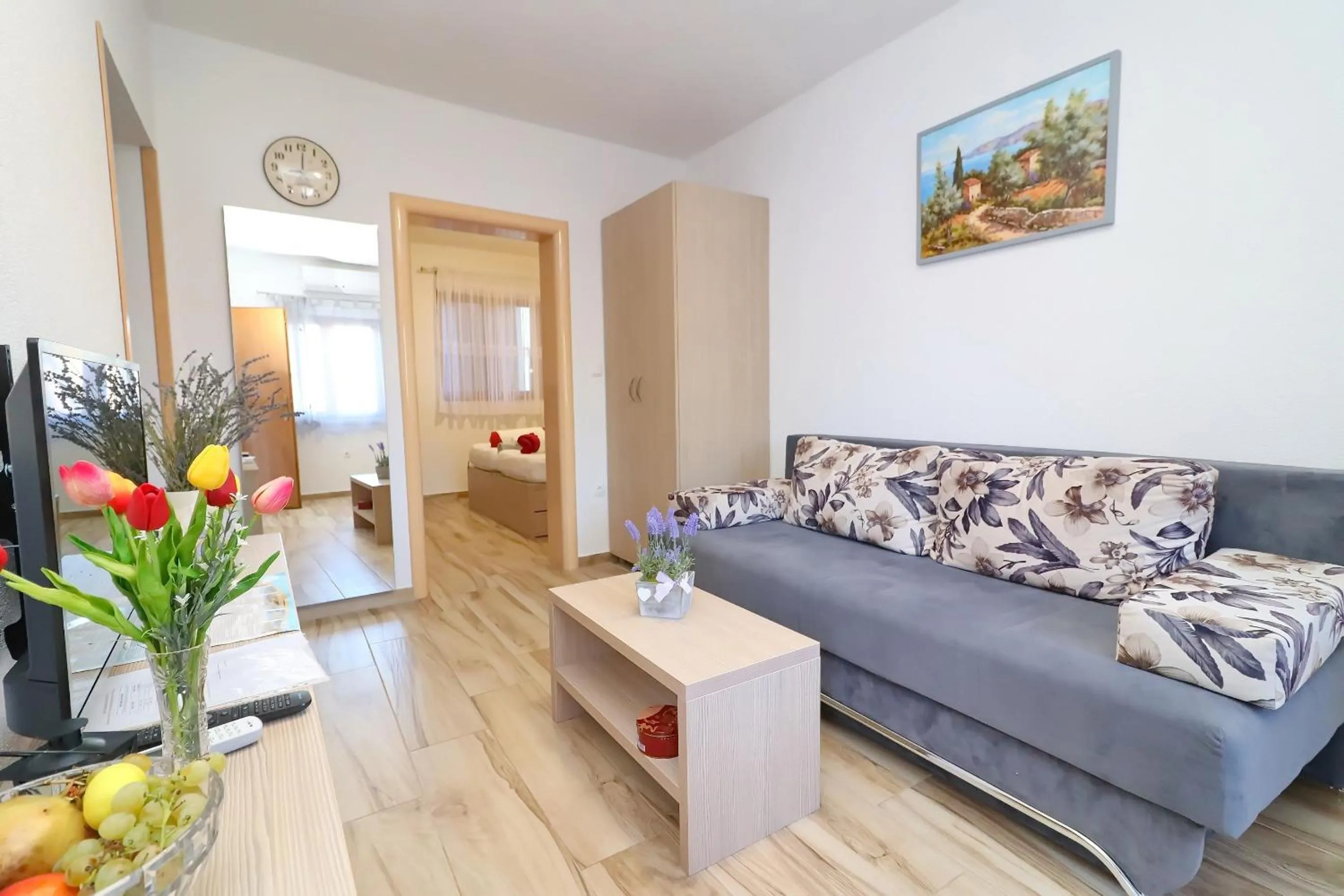 Living room in Seaside Apartments Hrkać