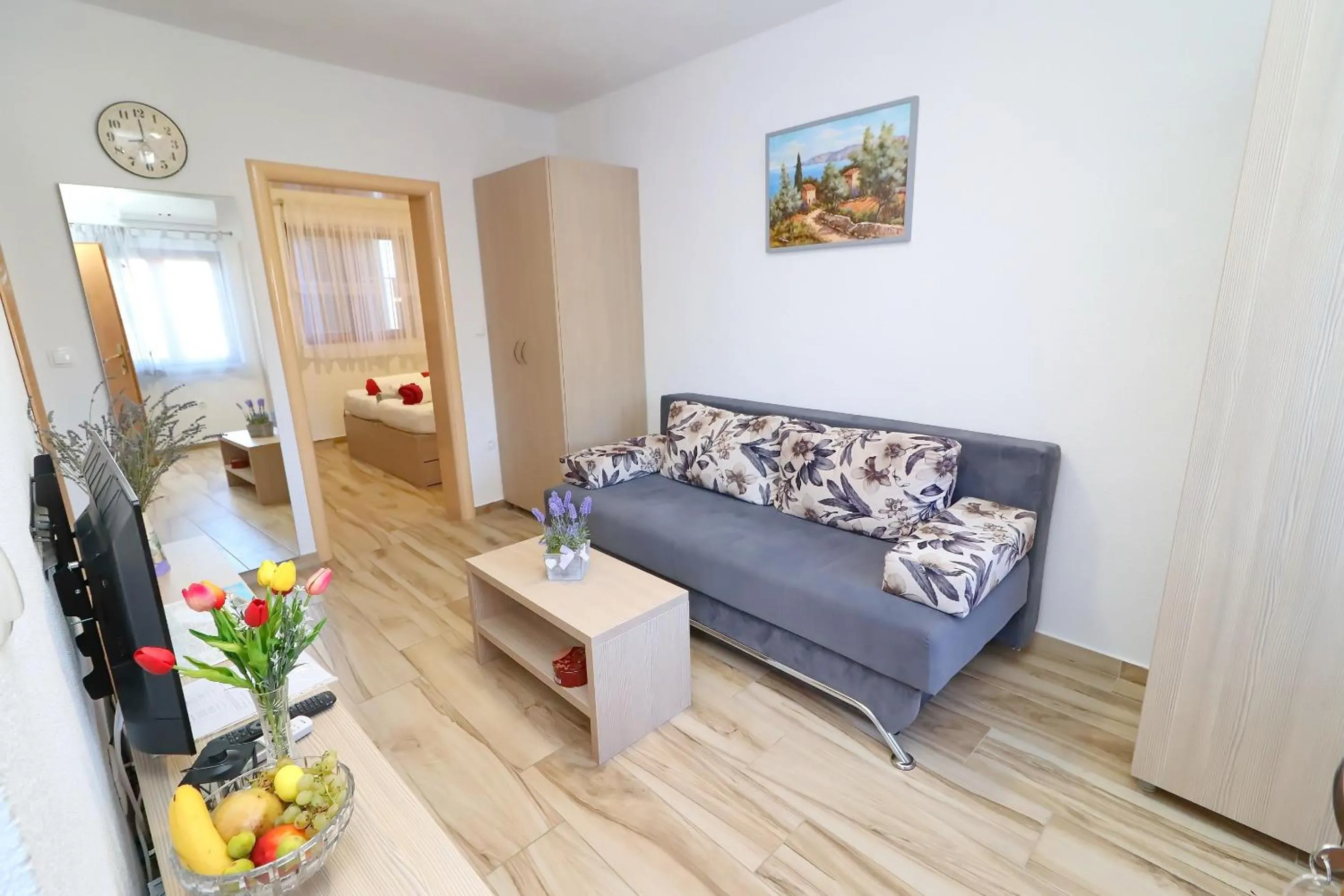Living room in Seaside Apartments Hrkać