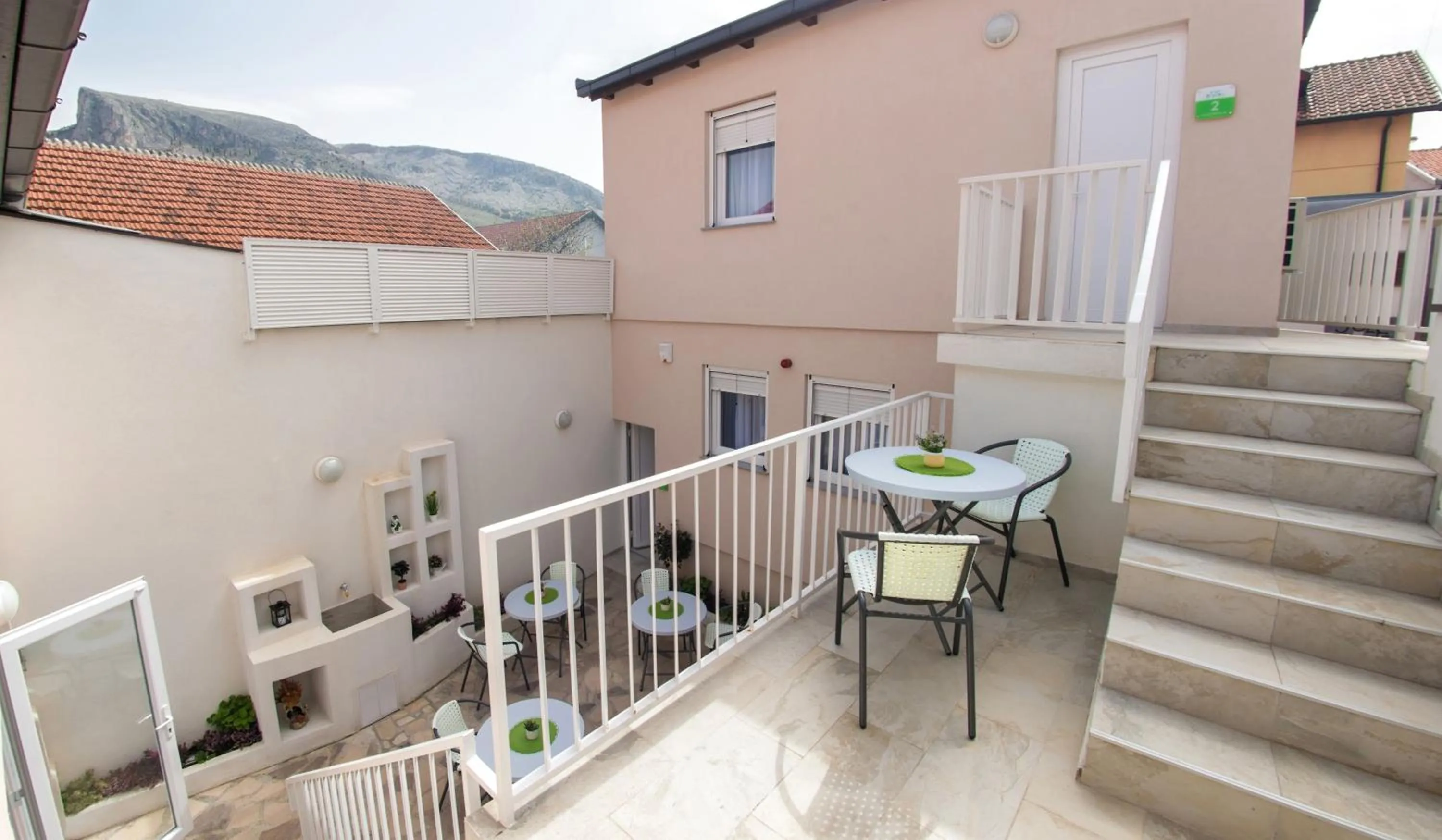 Balcony/Terrace in Five Rivers Rooms