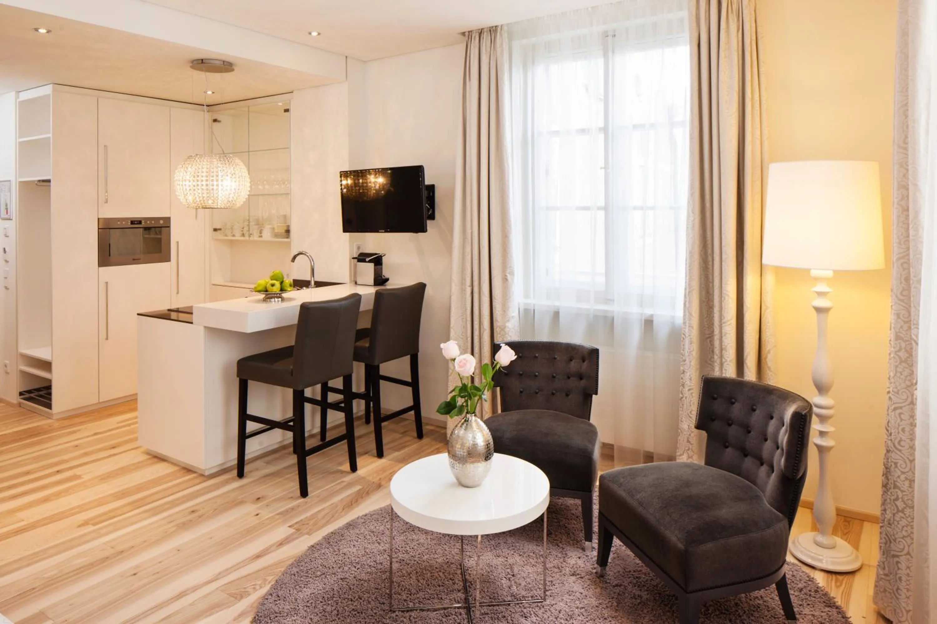 Kitchen or kitchenette in Hapimag Ferienwohnungen Salzburg