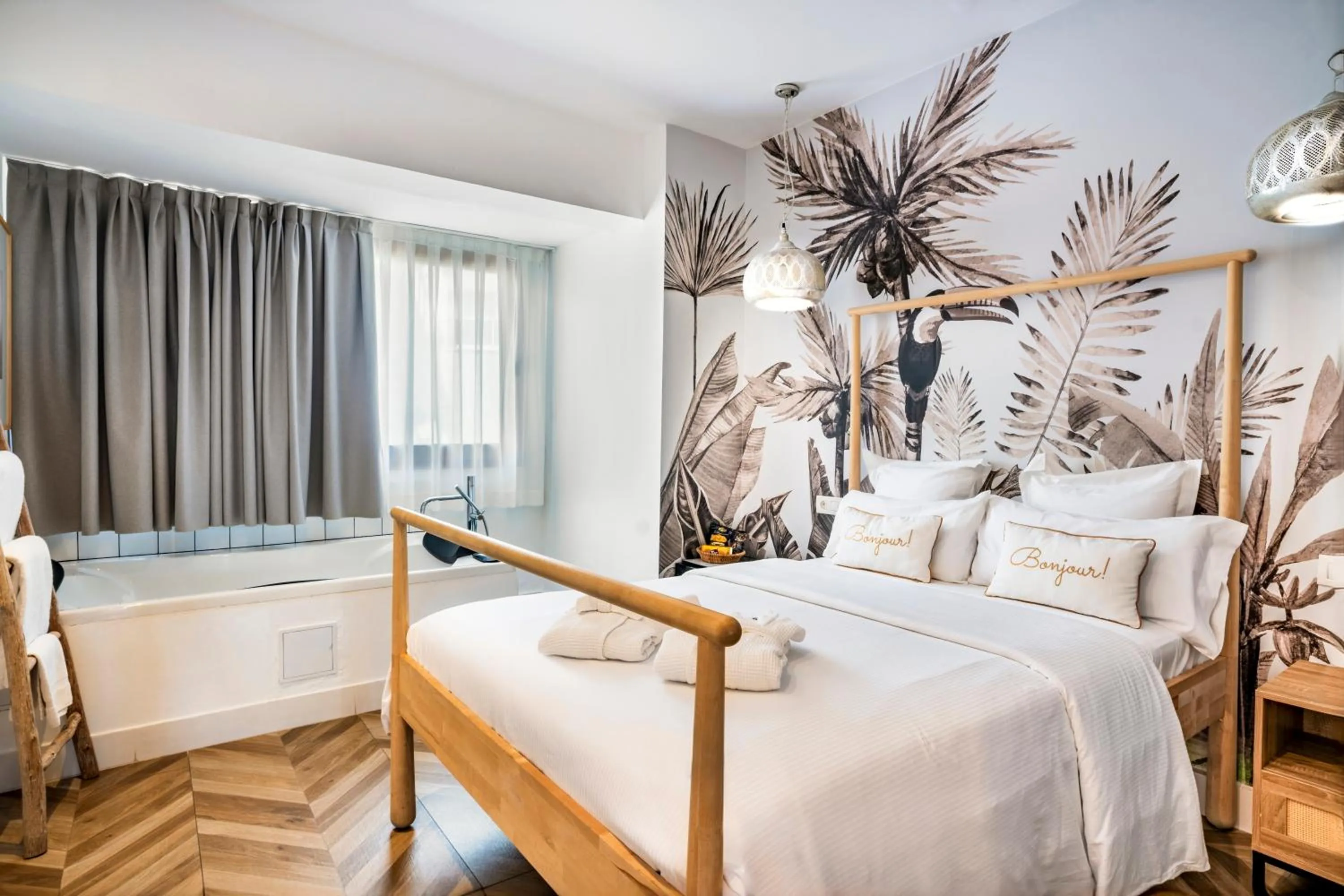 Bed in Duna Hotel Boutique