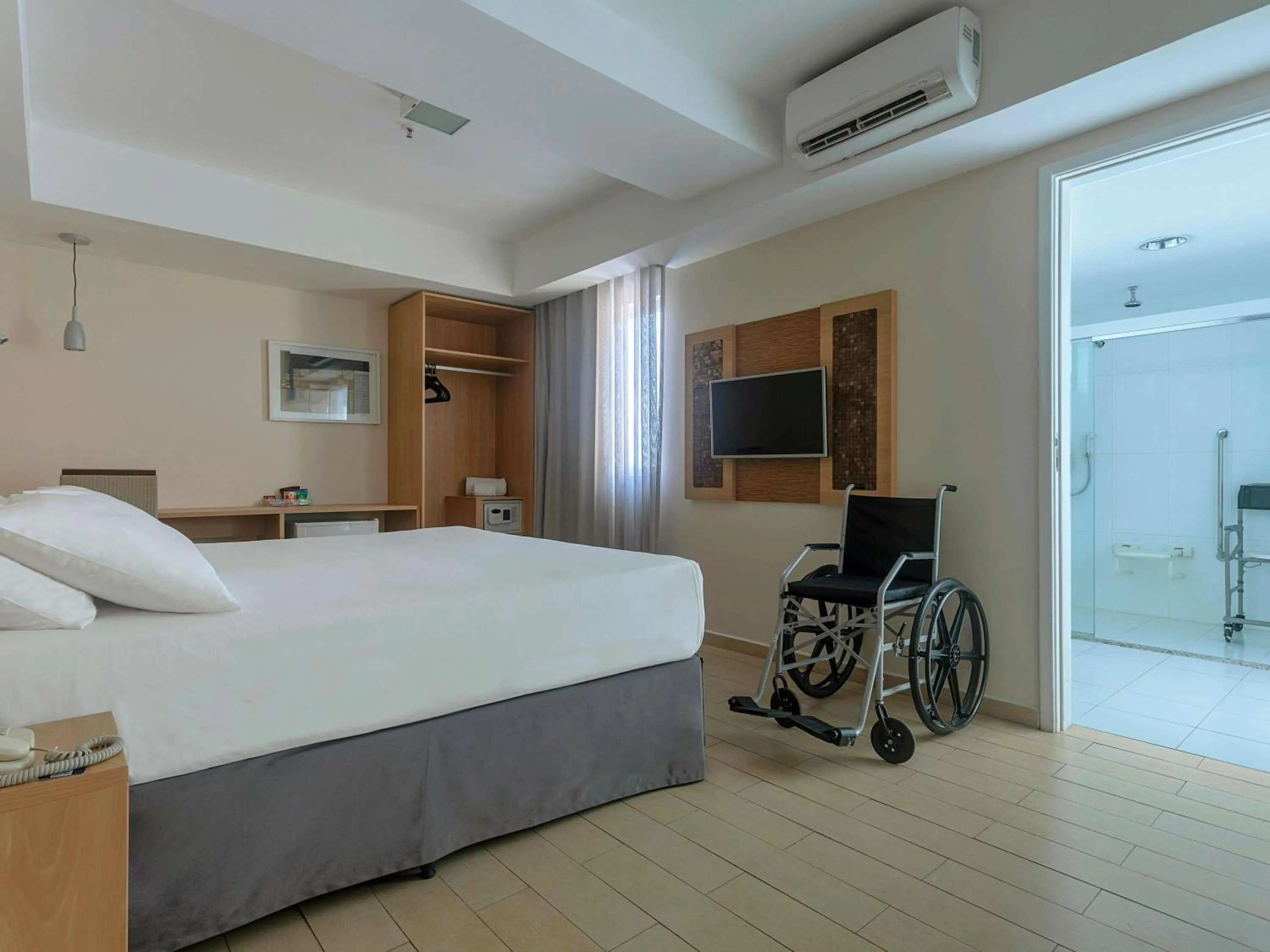 Bedroom, Bed in Mercure Maceio Pajuçara