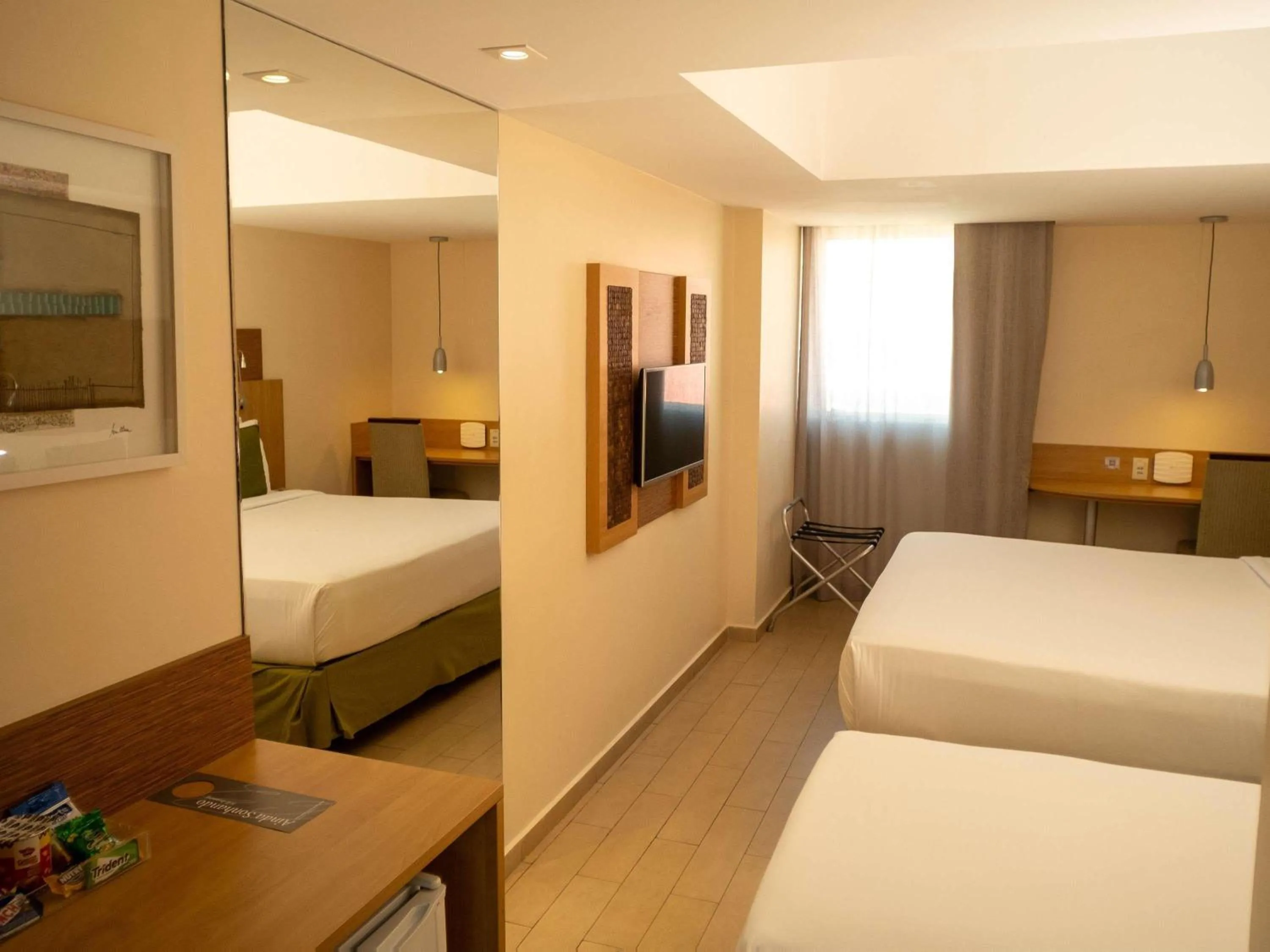 Bedroom, Bed in Mercure Maceio Pajuçara