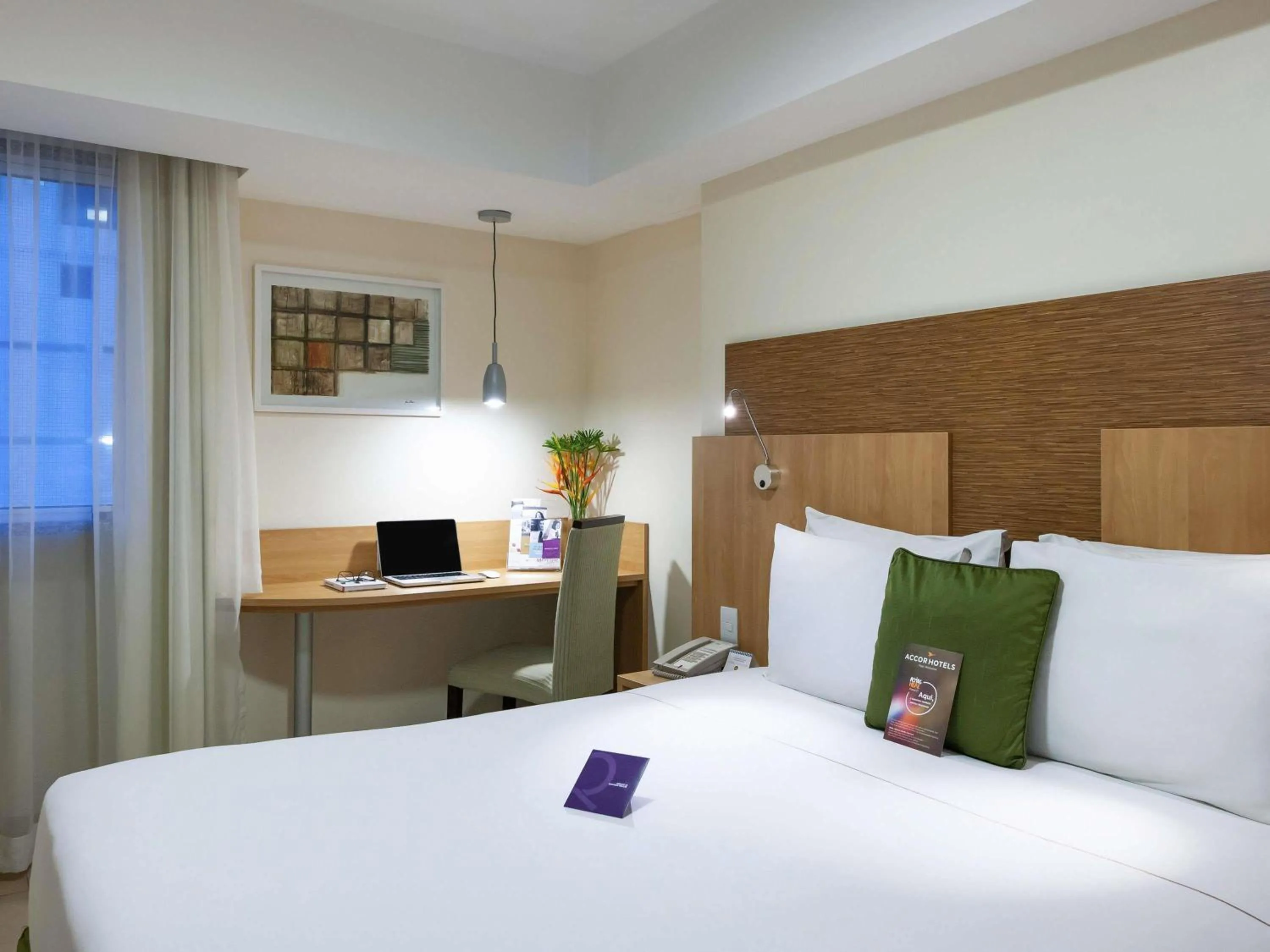 Bedroom, Bed in Mercure Maceio Pajuçara