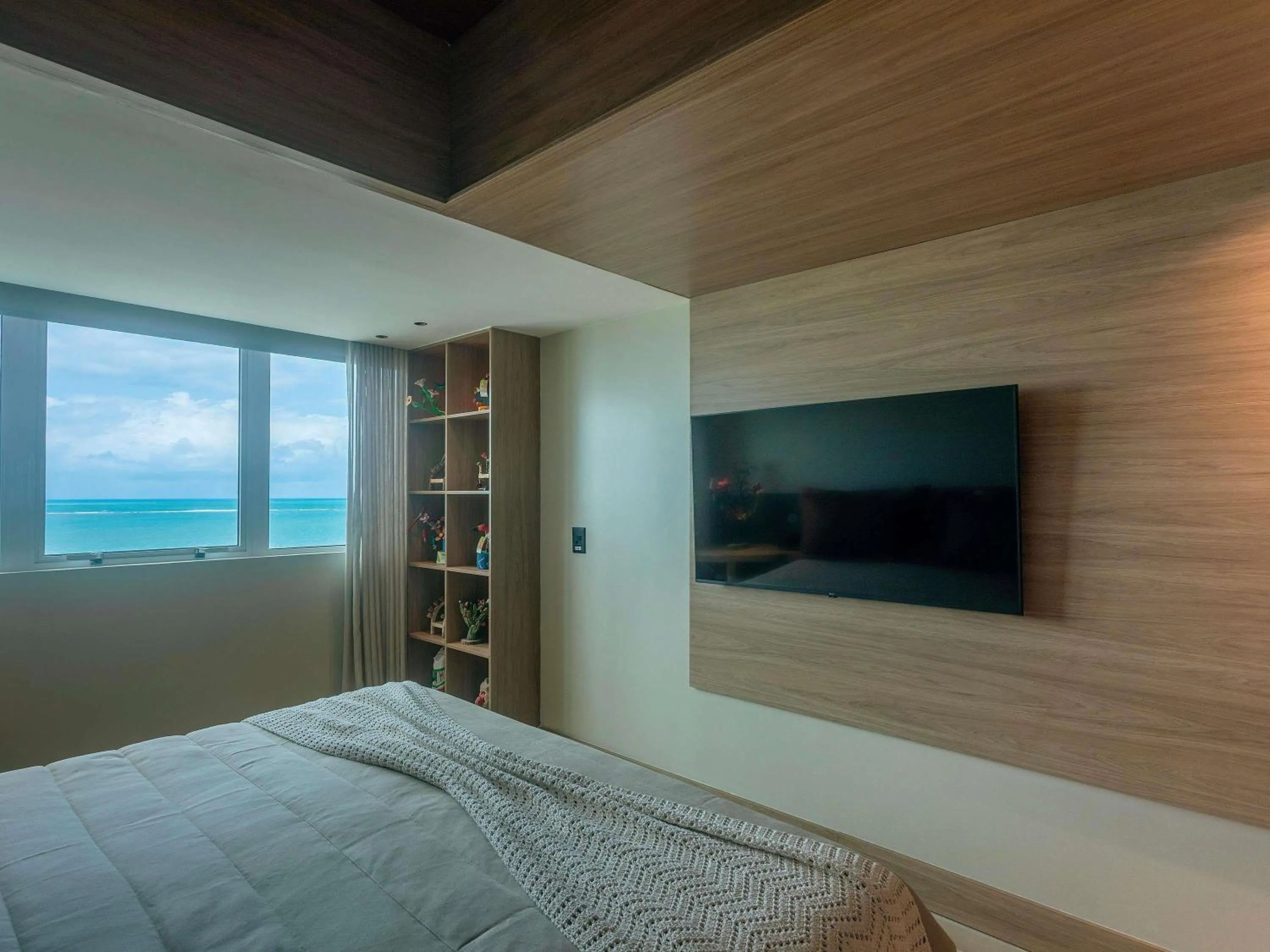 Bedroom, Bed in Mercure Maceio Pajuçara