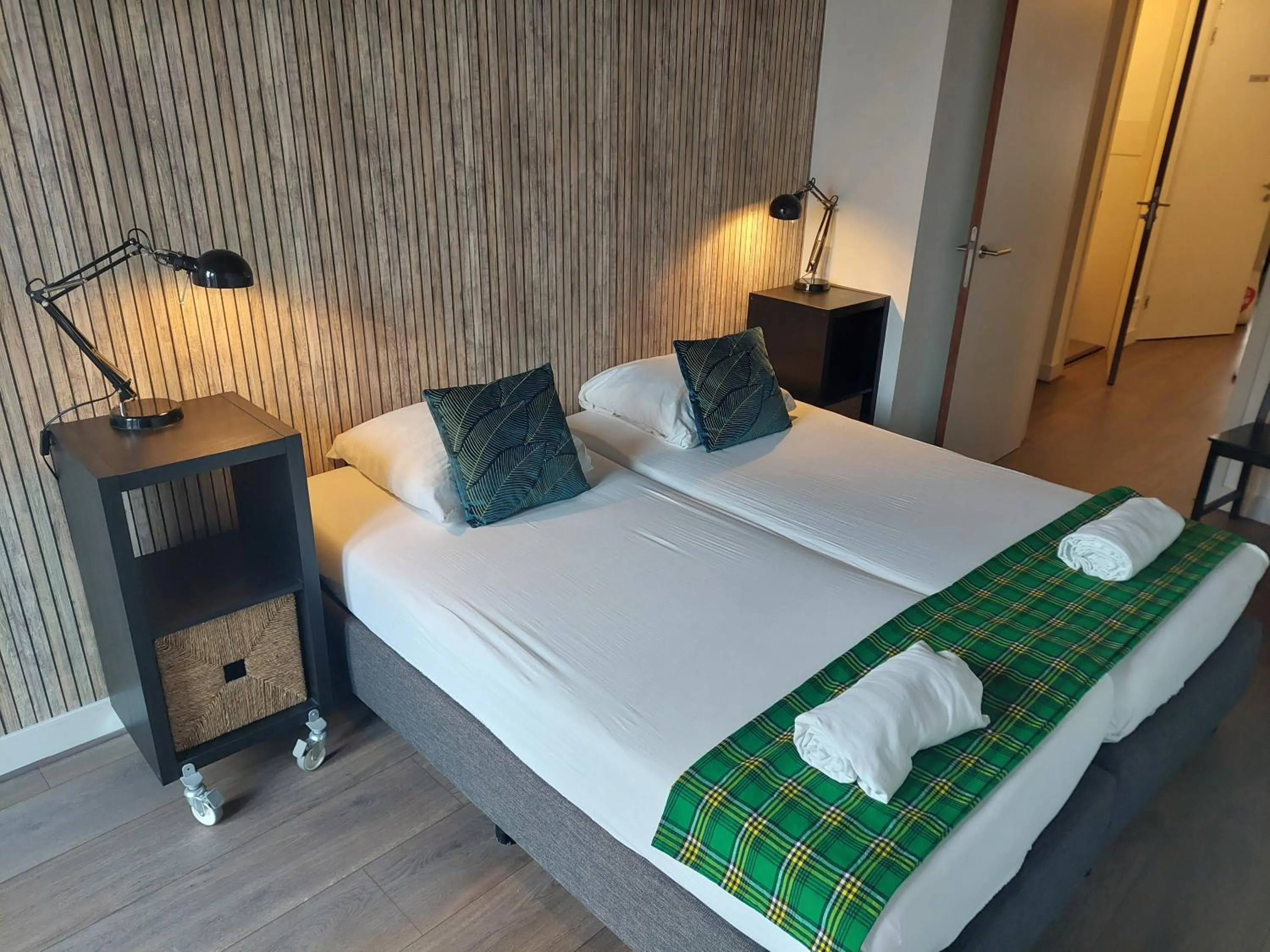 Bed in B&B Museumkwartier Schiedam