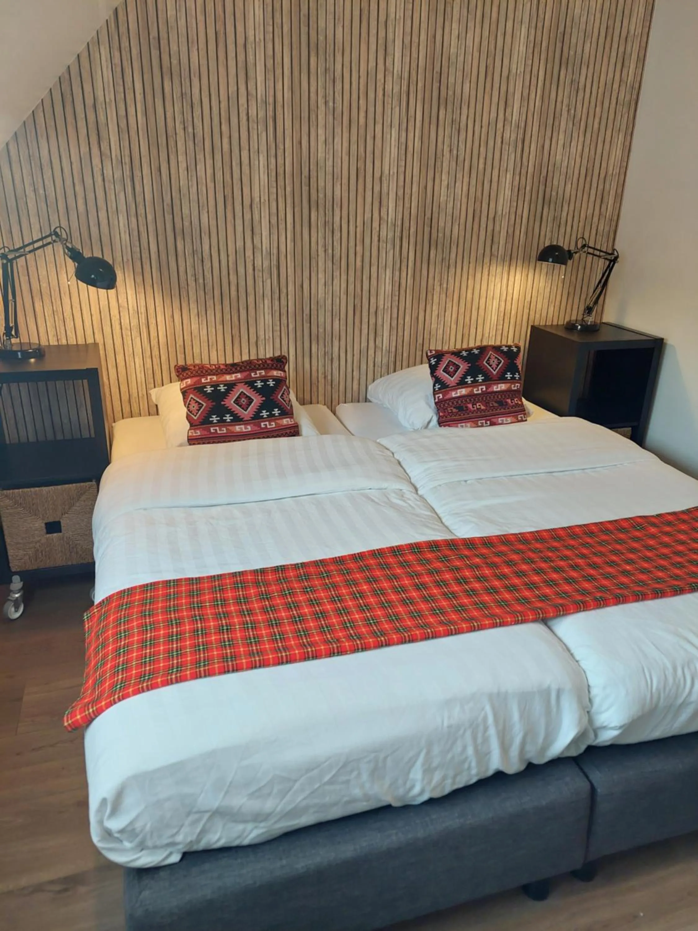 Bed in B&B Museumkwartier Schiedam