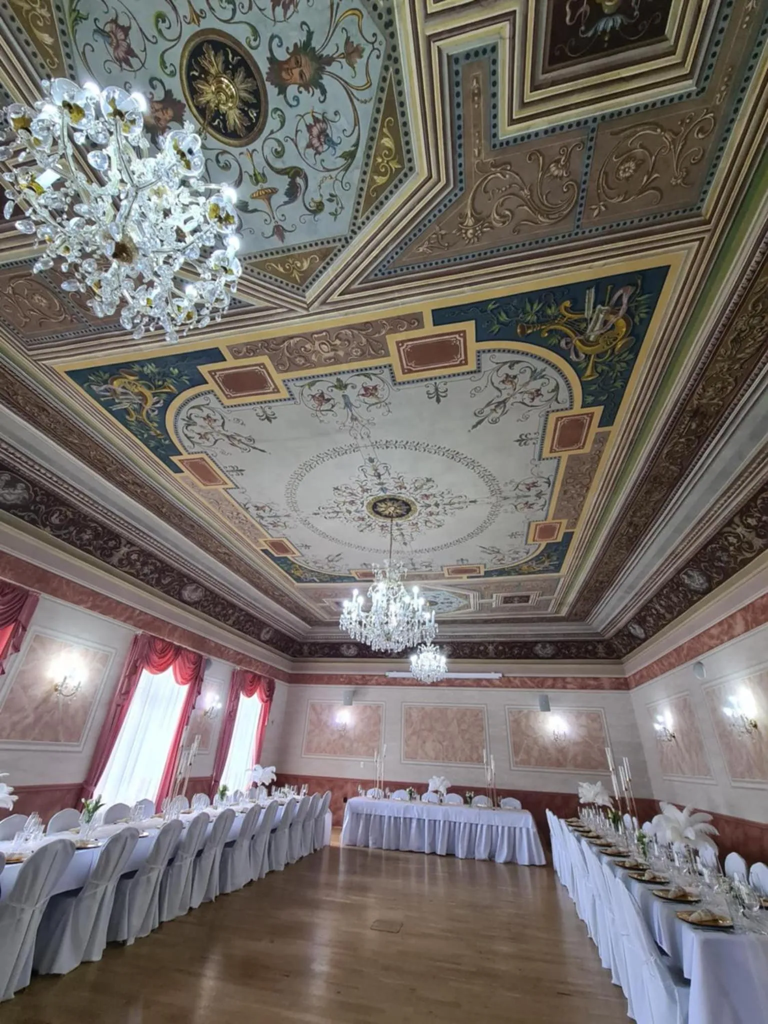 Seating area in Hotel Jelen