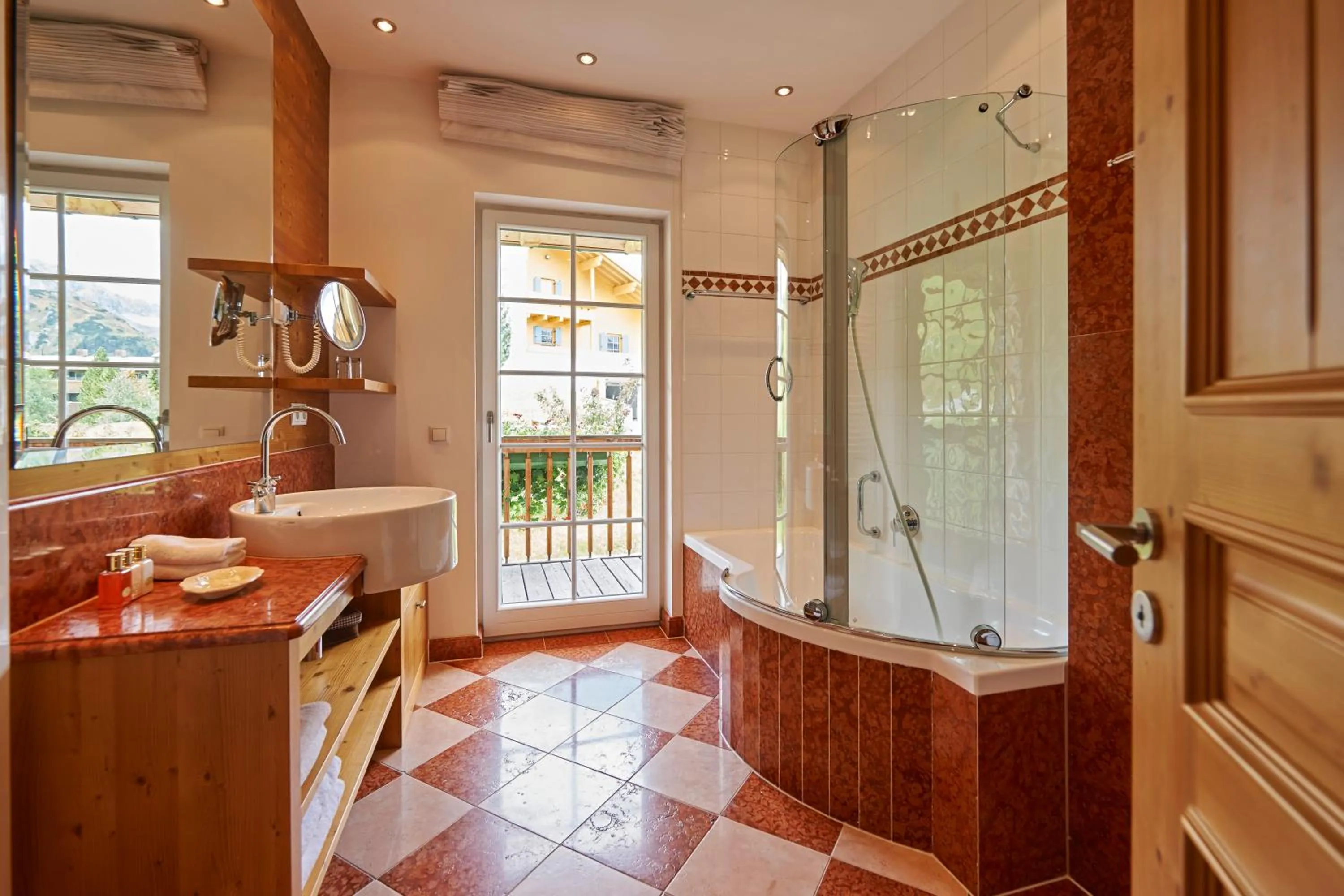 Bathroom in Hotel Mohnenfluh