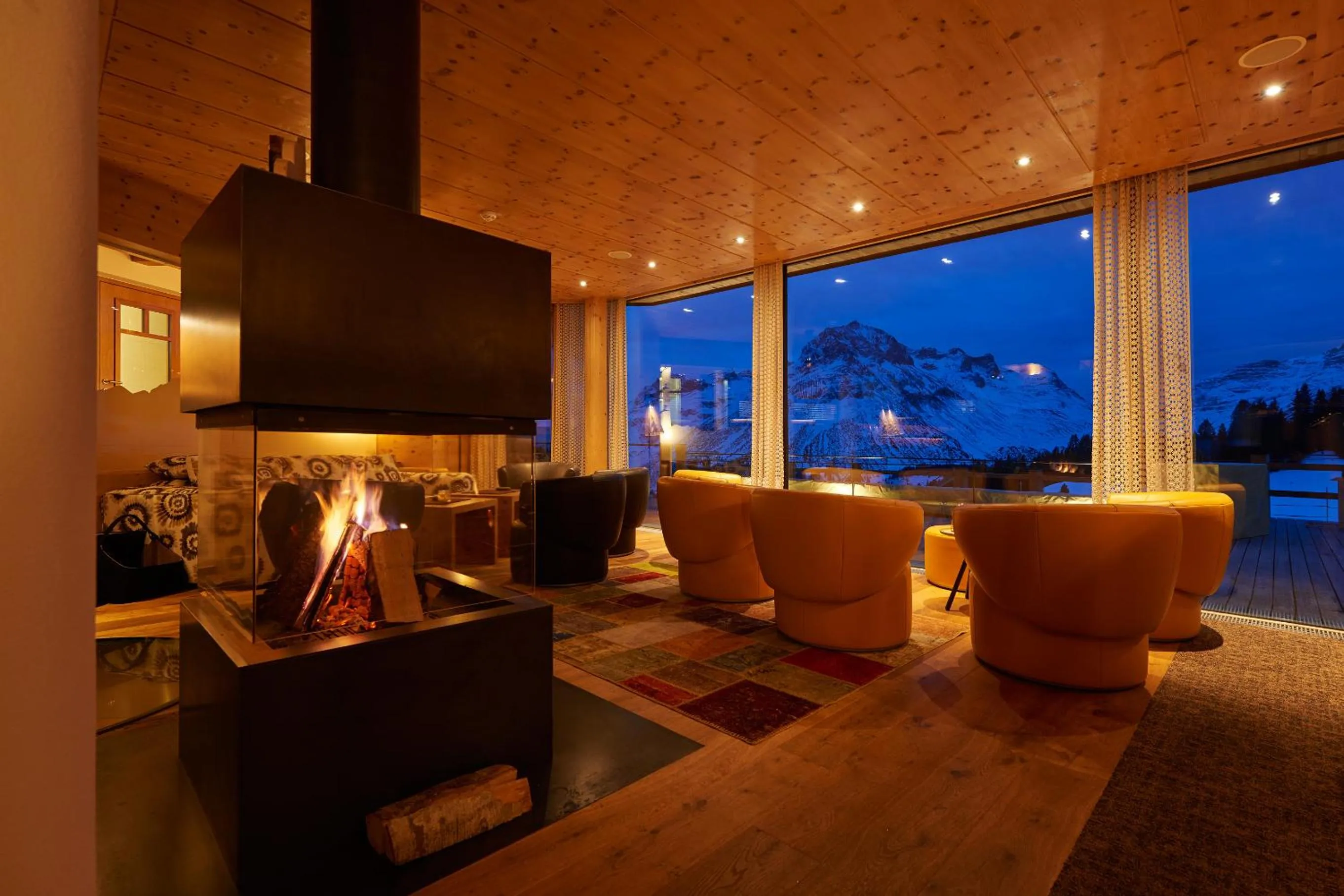 Seating area in Hotel Mohnenfluh