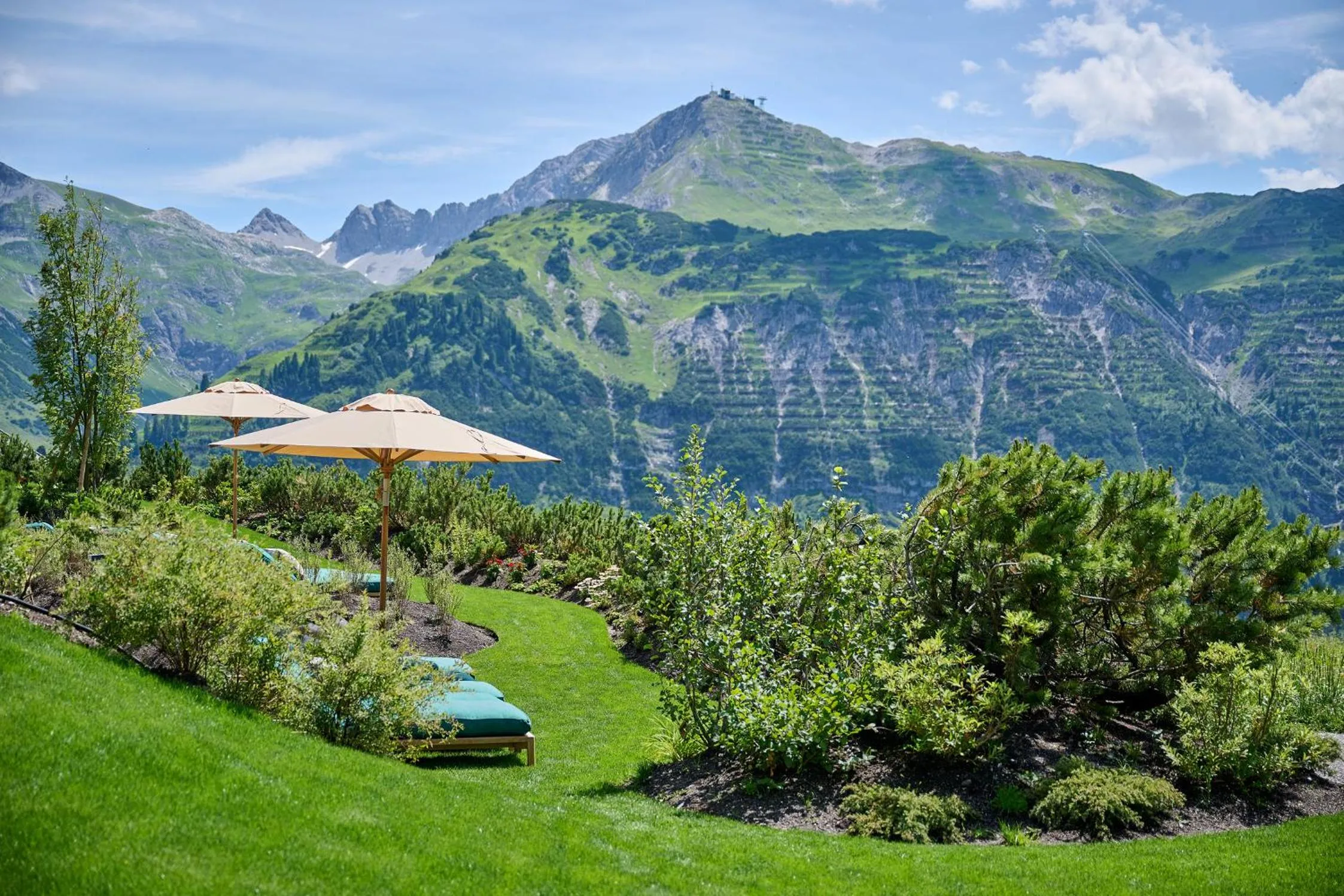 Natural landscape in Hotel Mohnenfluh
