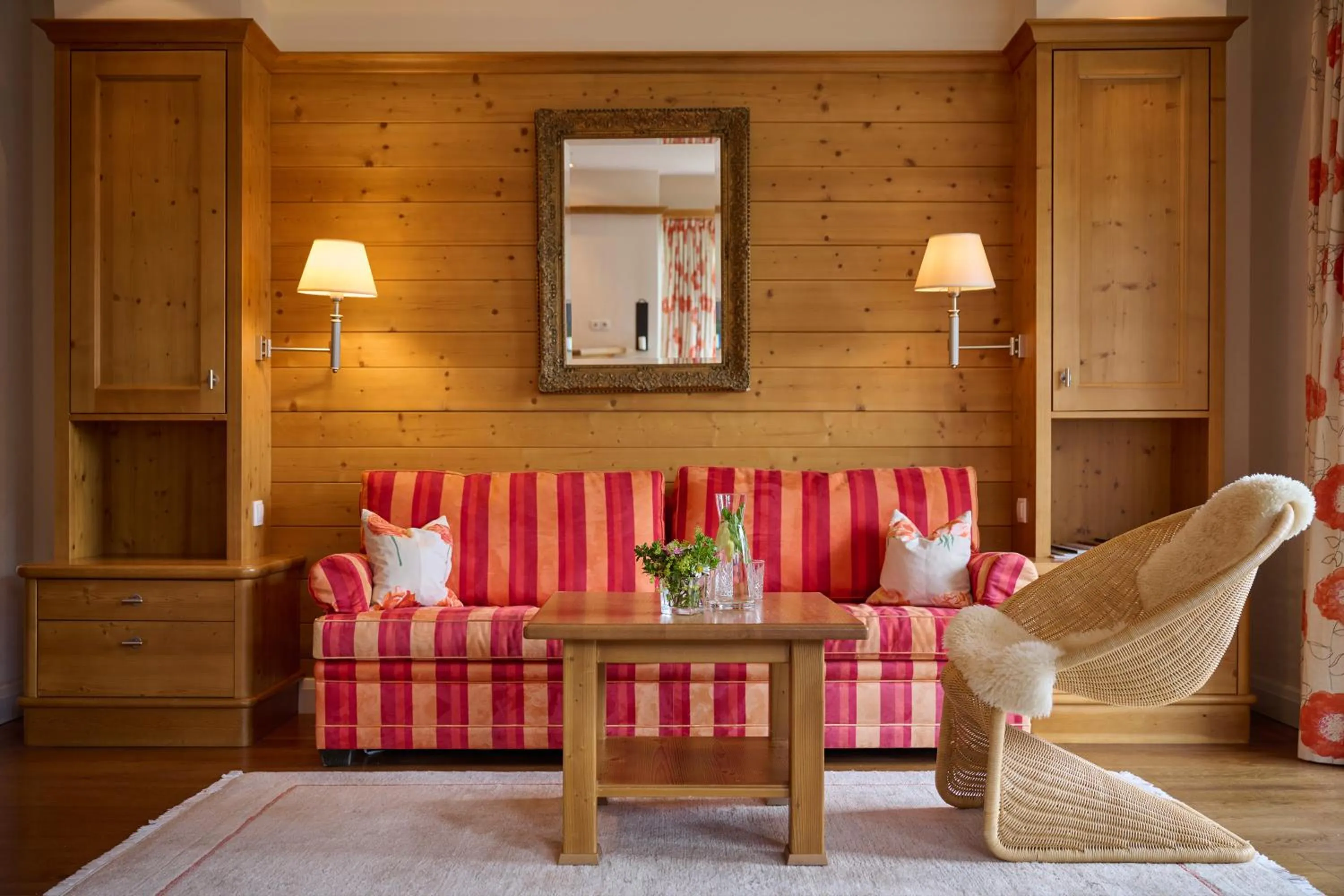 Living room in Hotel Mohnenfluh