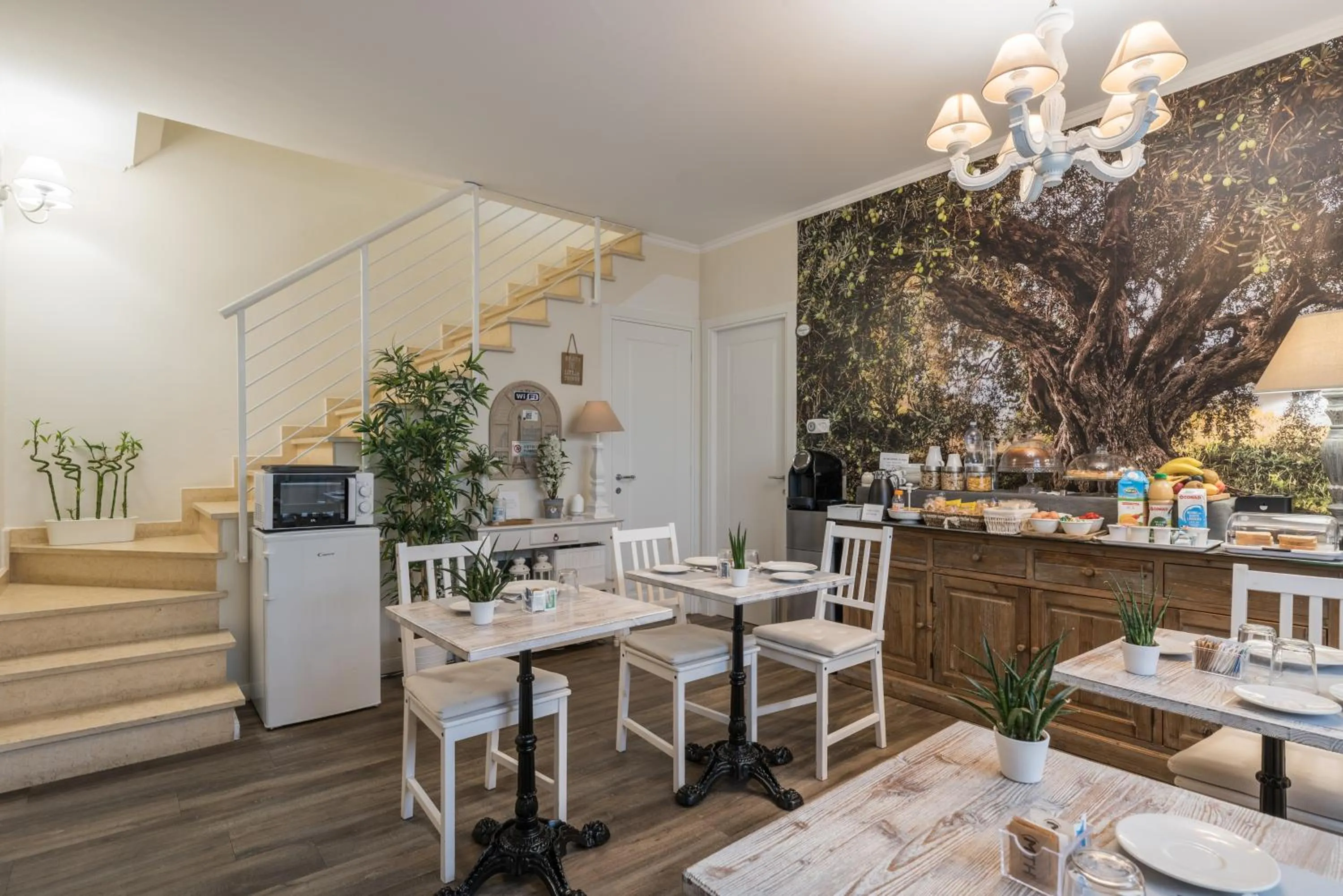 Lobby or reception in B&B L'Ulivo Fiumicino