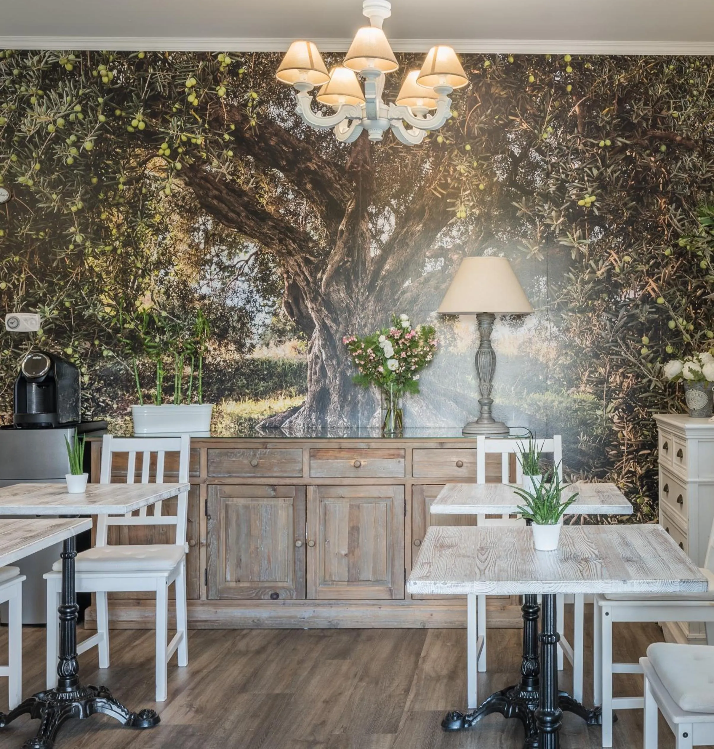 Lobby or reception in B&B L'Ulivo Fiumicino