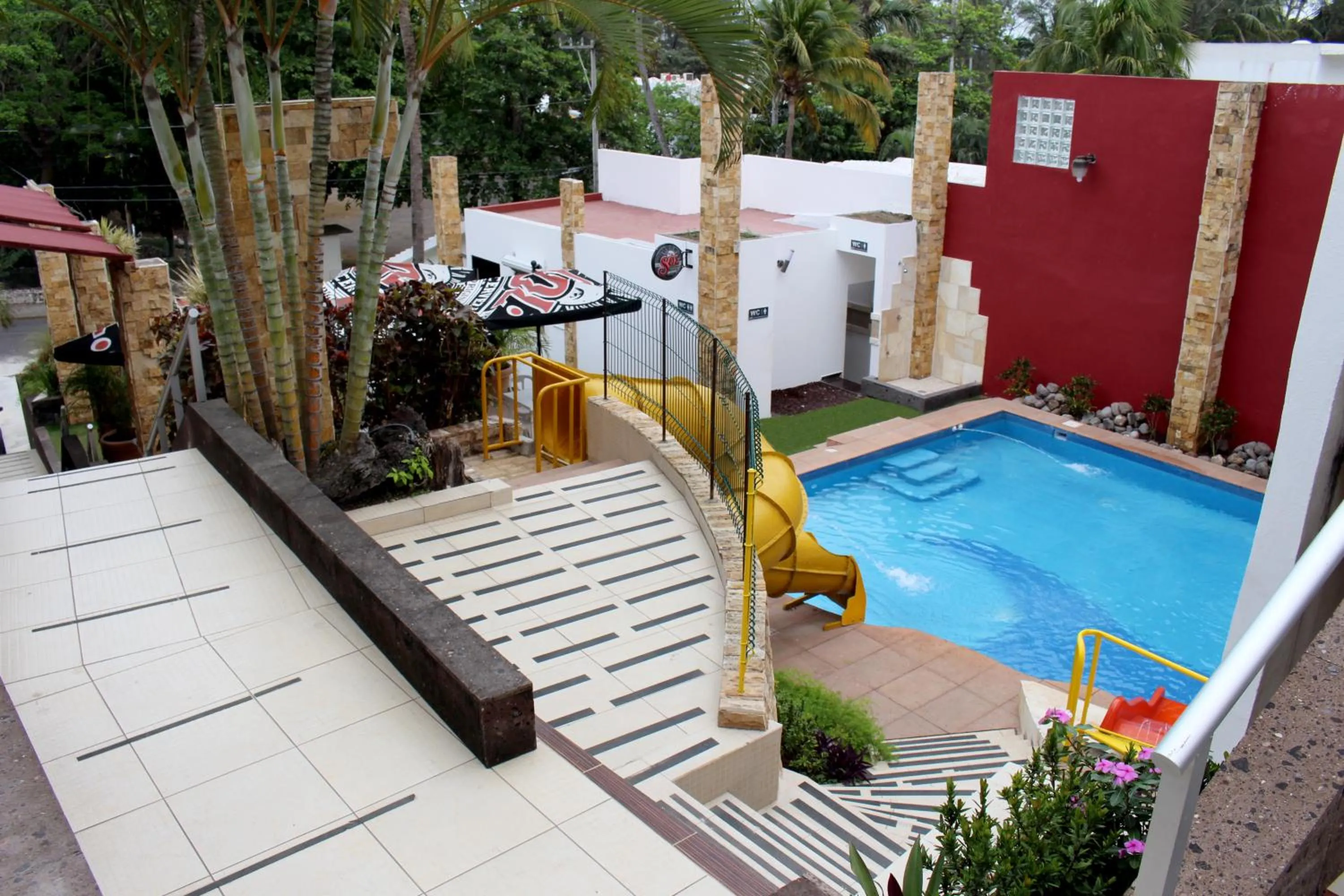 Pool view in VF Villa Florencia Hotel