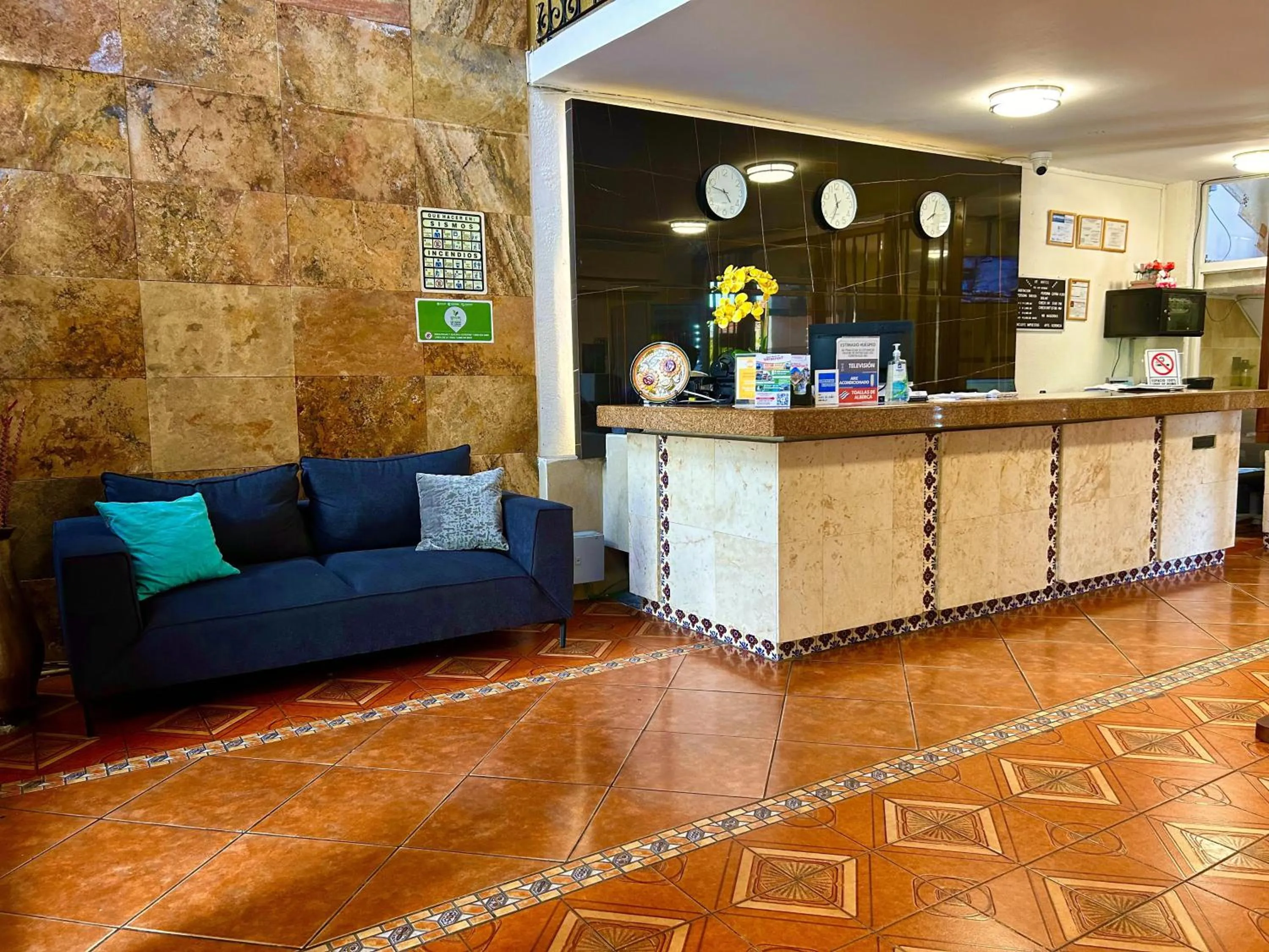 Lobby or reception in VF Villa Florencia Hotel
