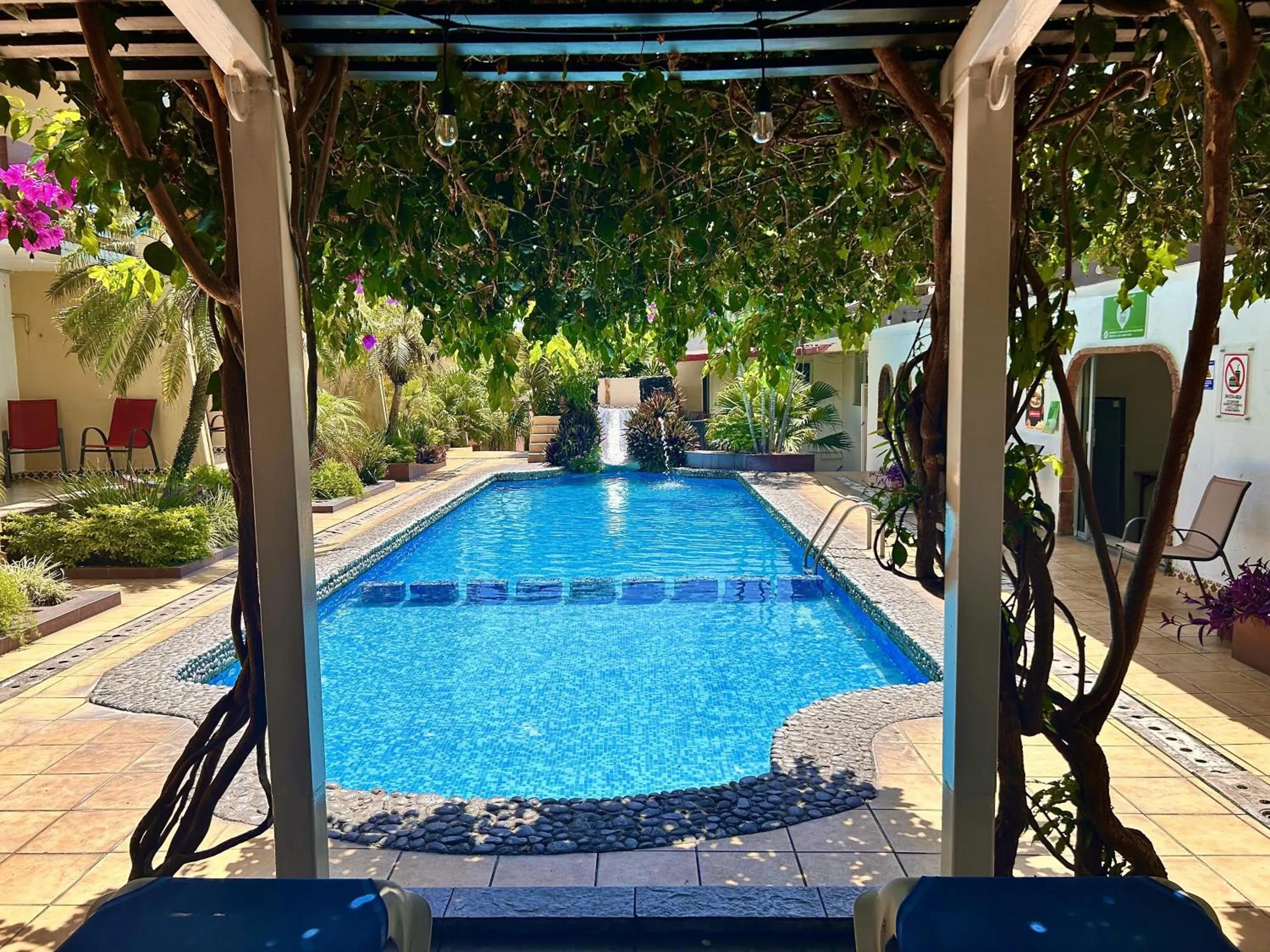 Pool view in VF Villa Florencia Hotel