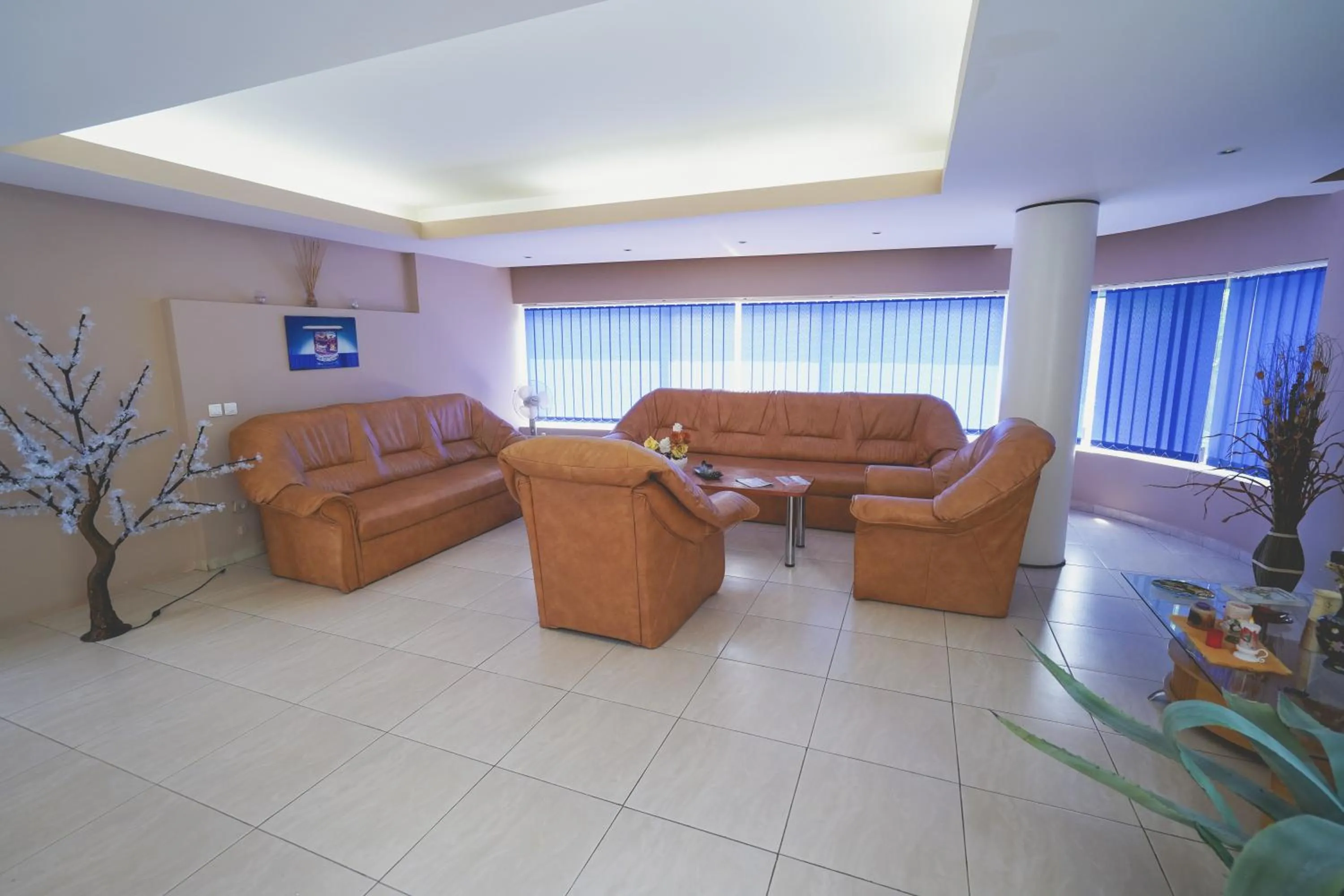 Communal lounge/ TV room in Pensiunea Dolce