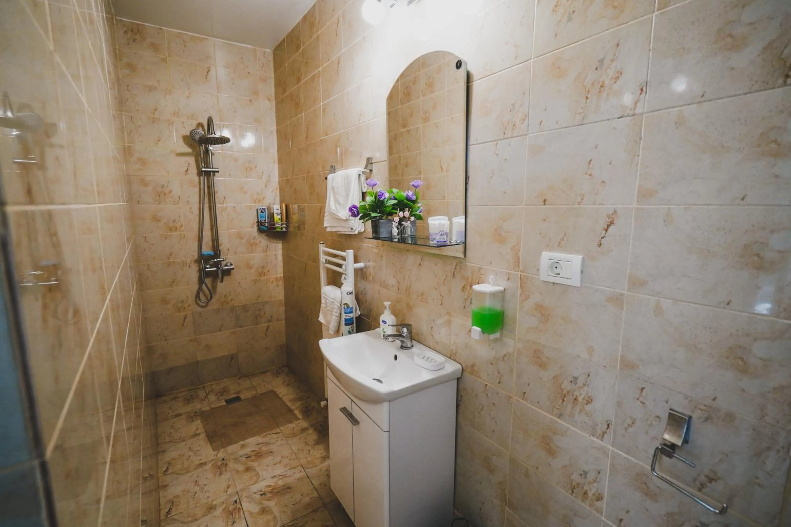 Bathroom in Pensiunea Dolce