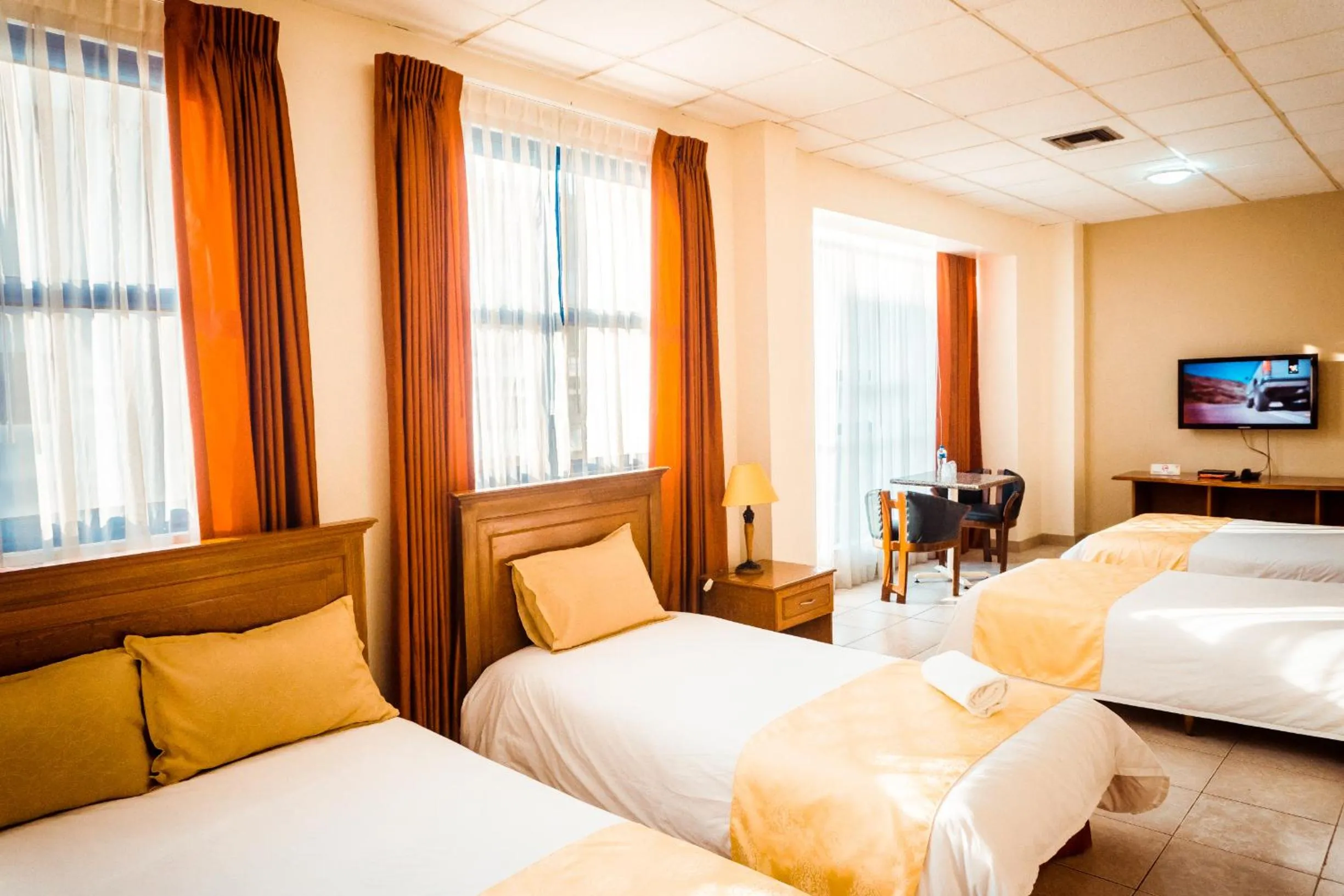 Bed in Hotel Las Peñas