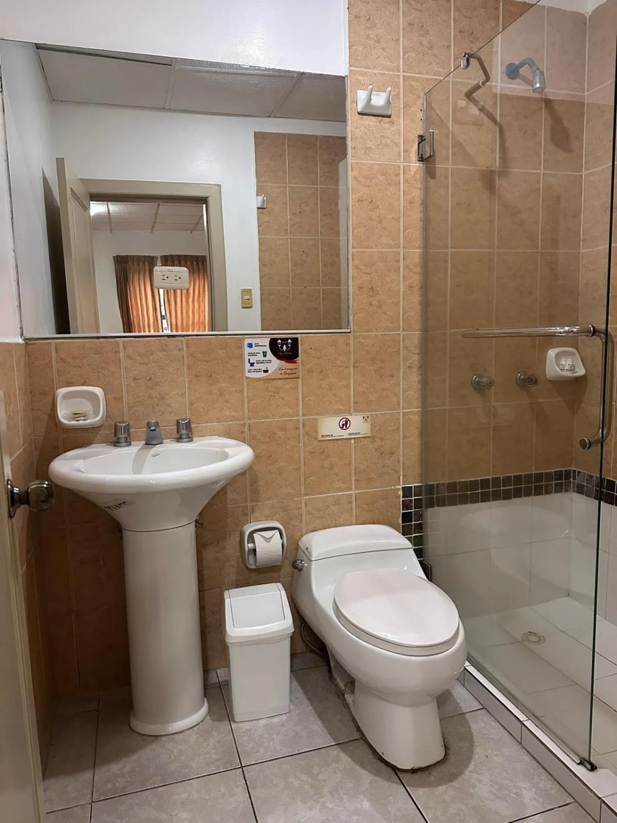 Bathroom in Hotel Las Peñas