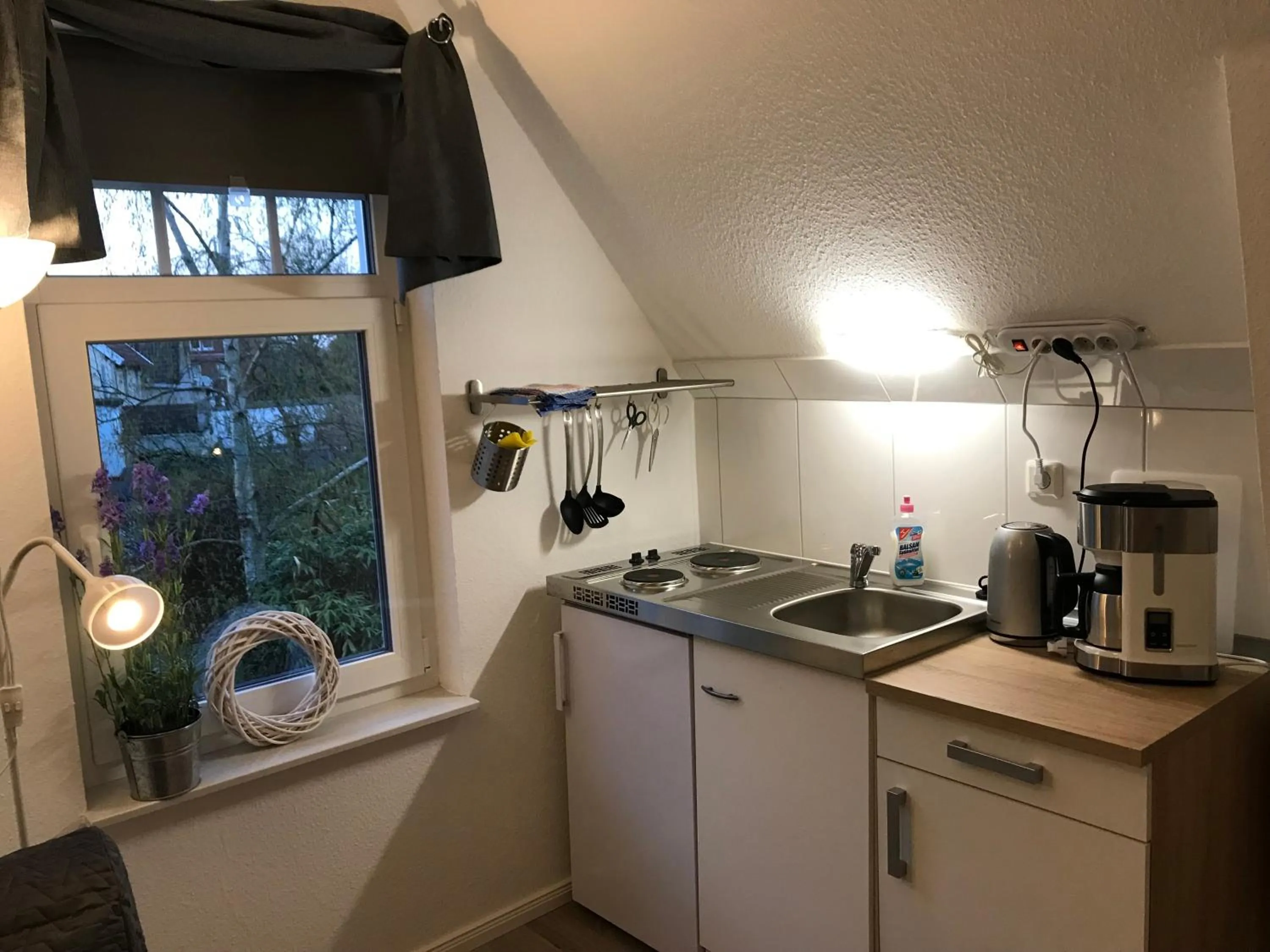 Kitchen or kitchenette in Apartment am Wall