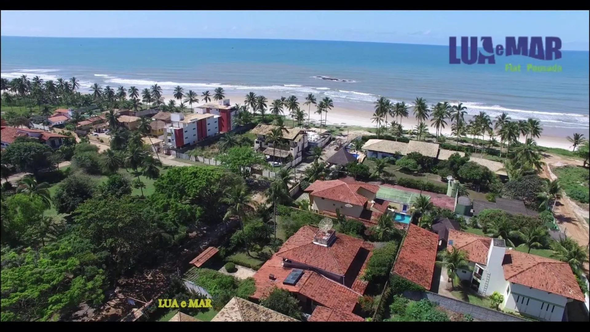 Bird's eye view in Pousada Lua e Mar