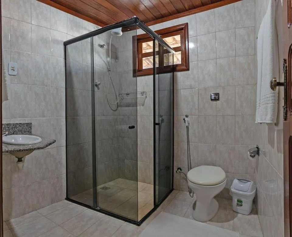 Bathroom in Pousada Lua e Mar