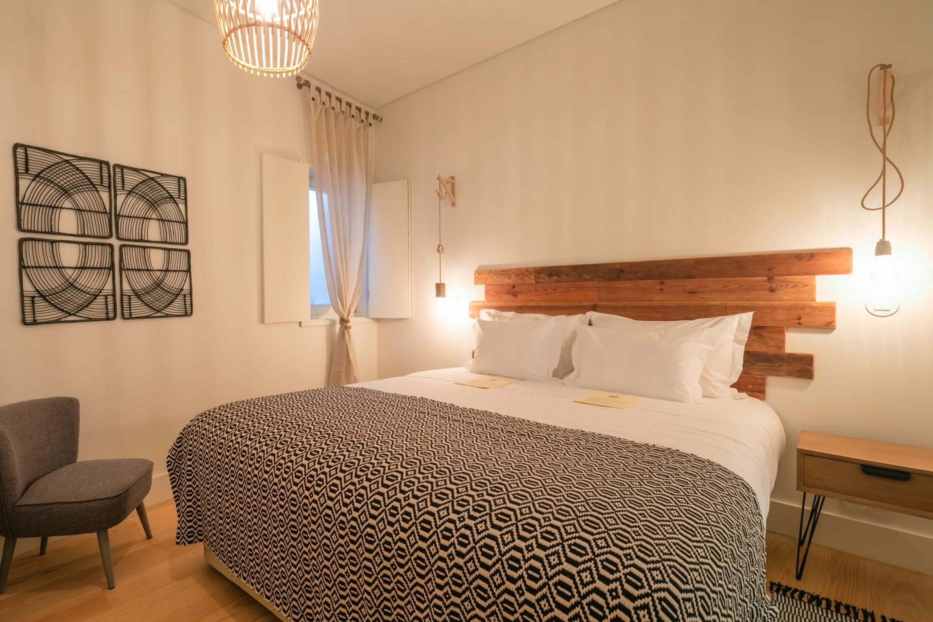 Bedroom, Bed in Almaria - Officina Real Apartments | Chiado