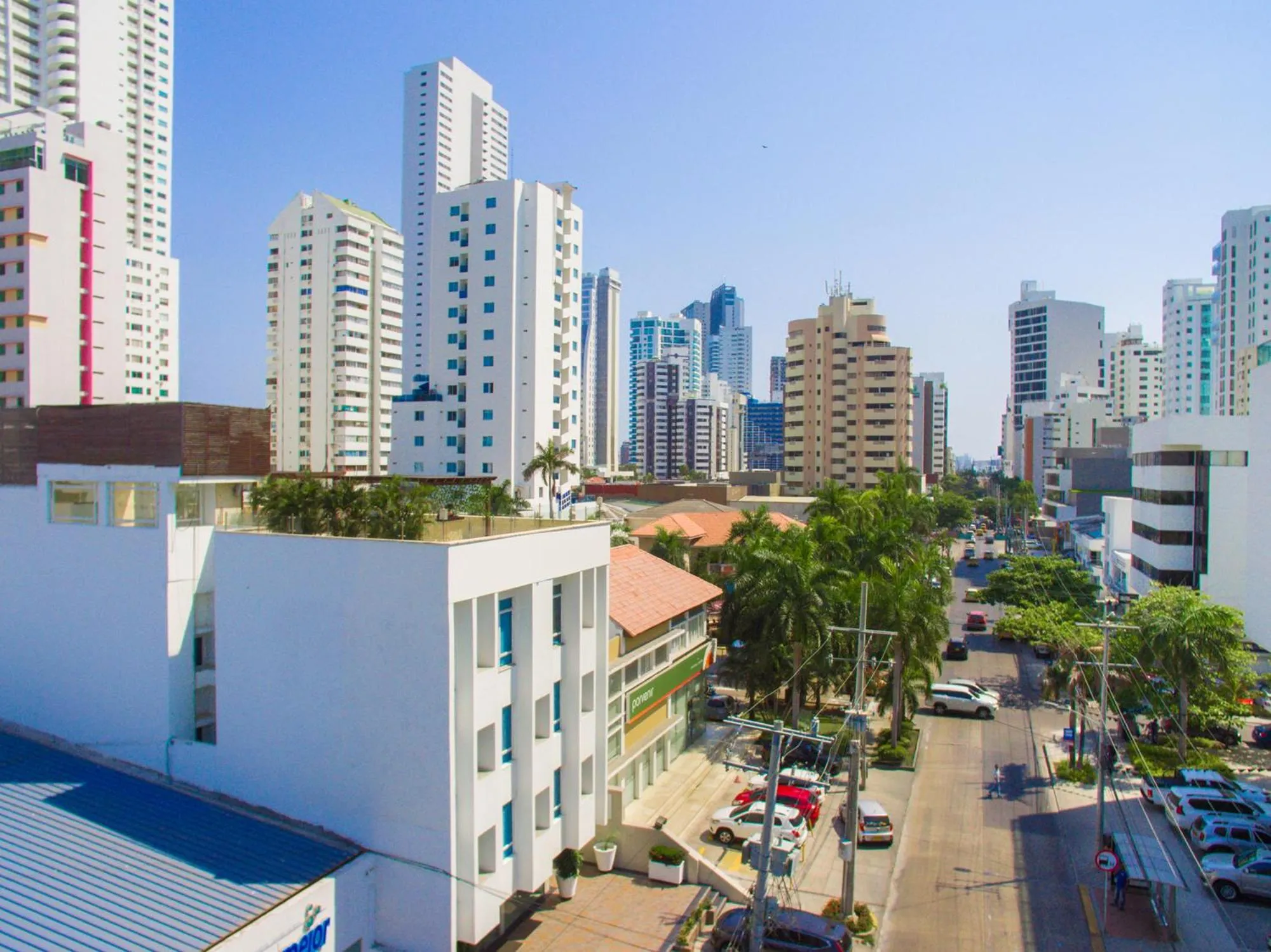 Bird's eye view in GIO hotel Tama Cartagena