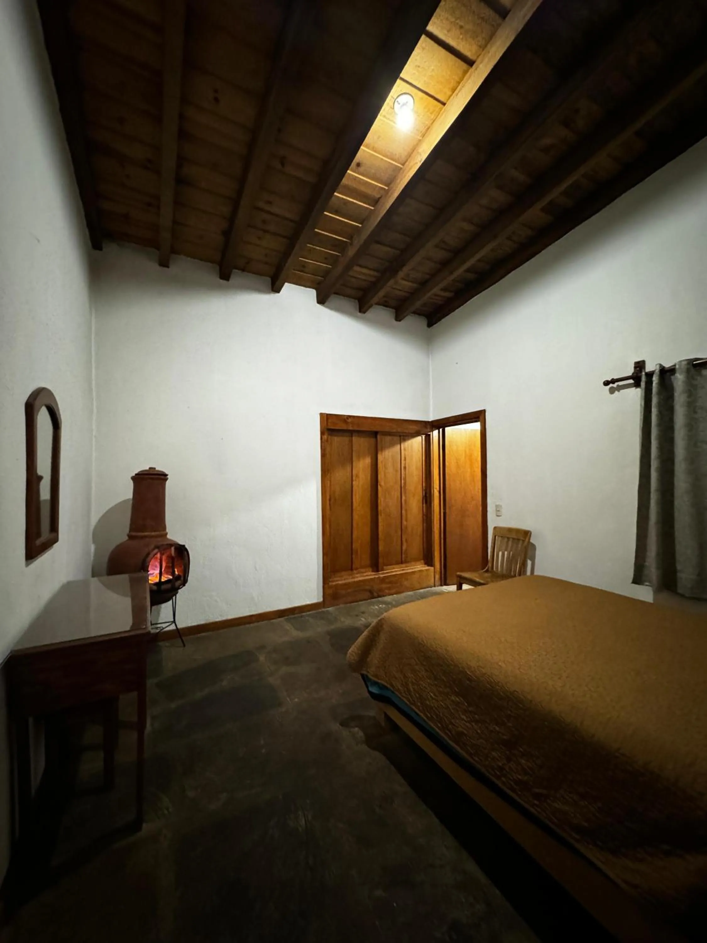 Bed in Los Azufres Spa Natural